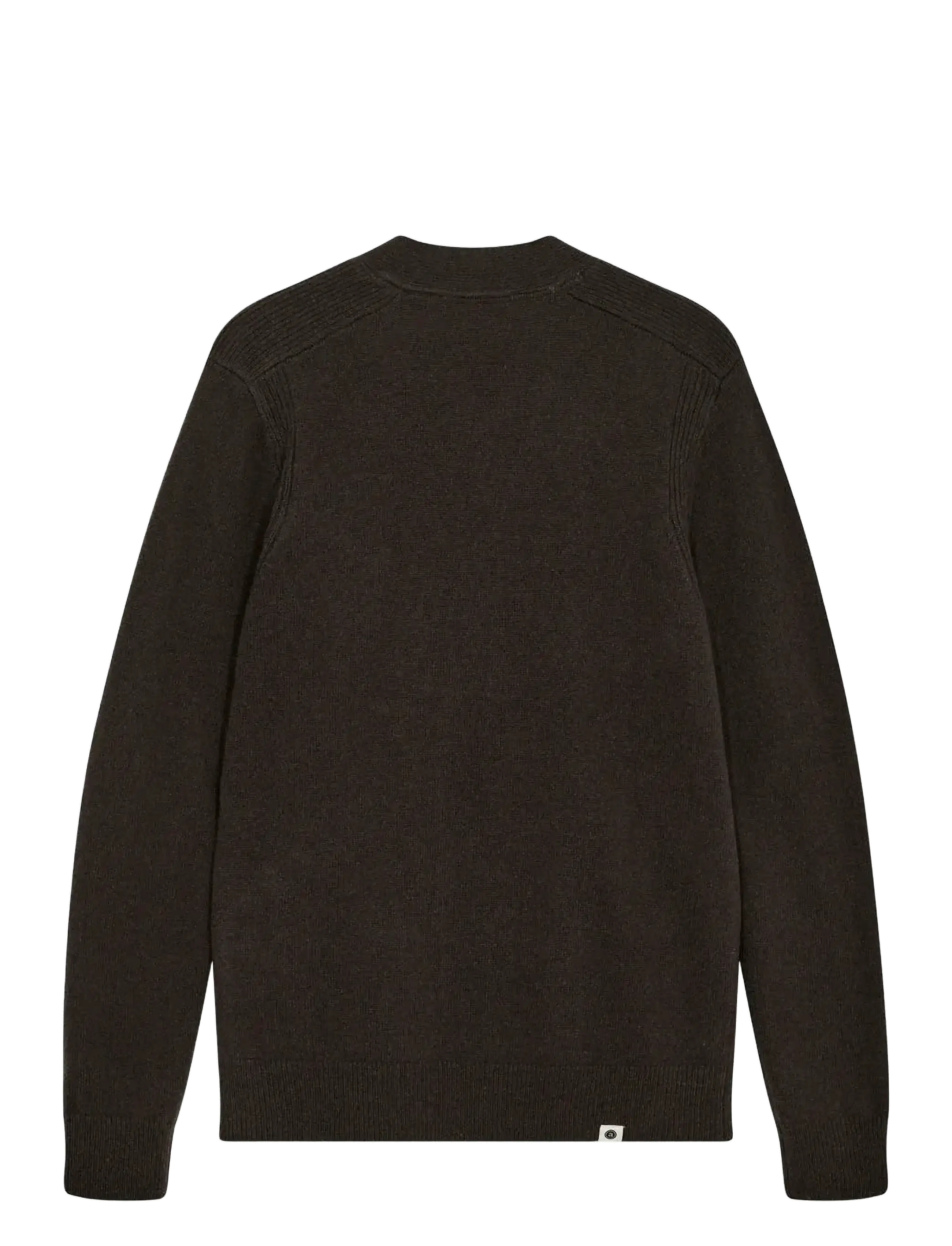 Anerkjendt - AKSVEND LAMBSWOOL CARDIGAN - cardigans - mulch - 2
