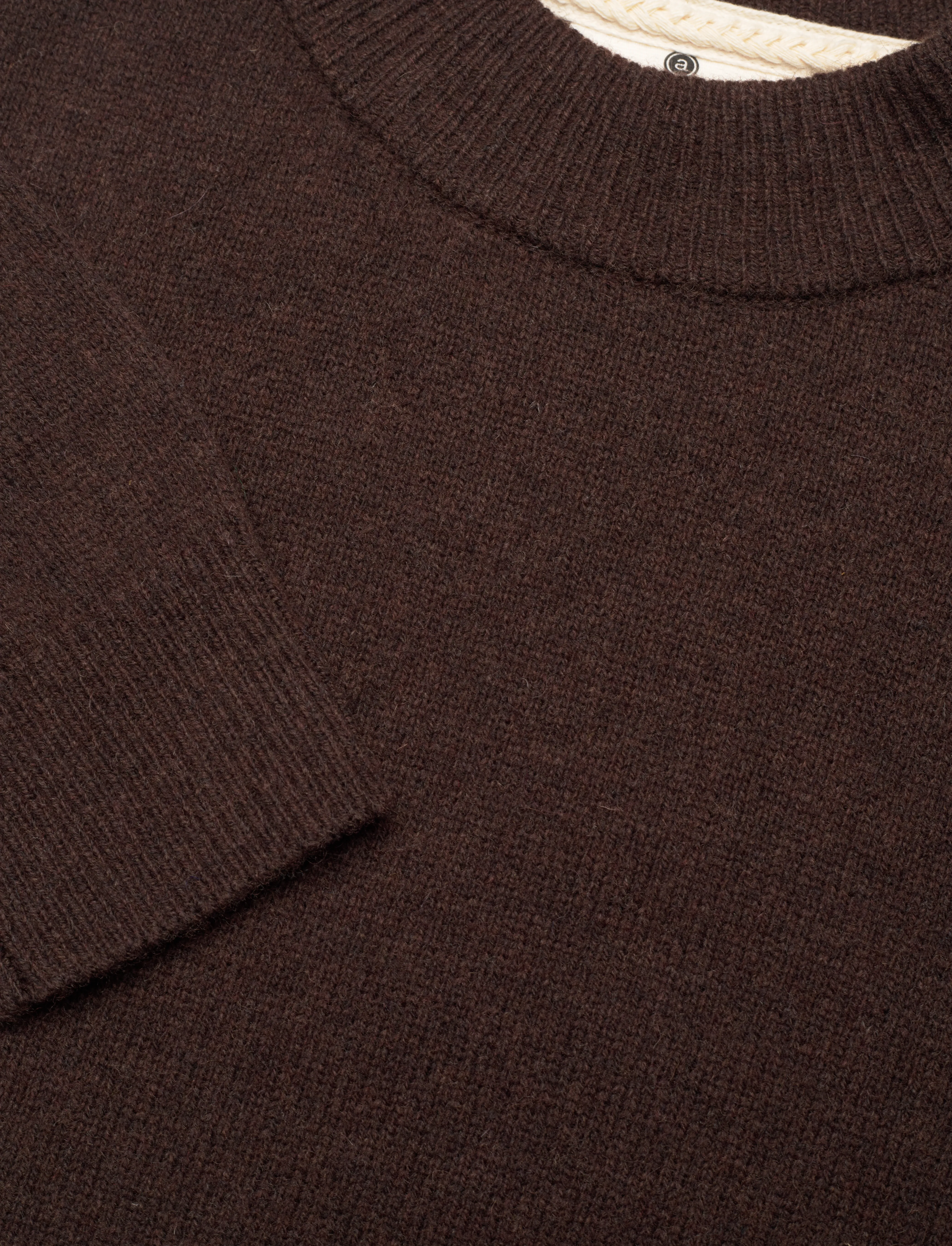 Anerkjendt - AKRICO LAMBSWOOL KNIT - trøjer - chocolate brown - 2