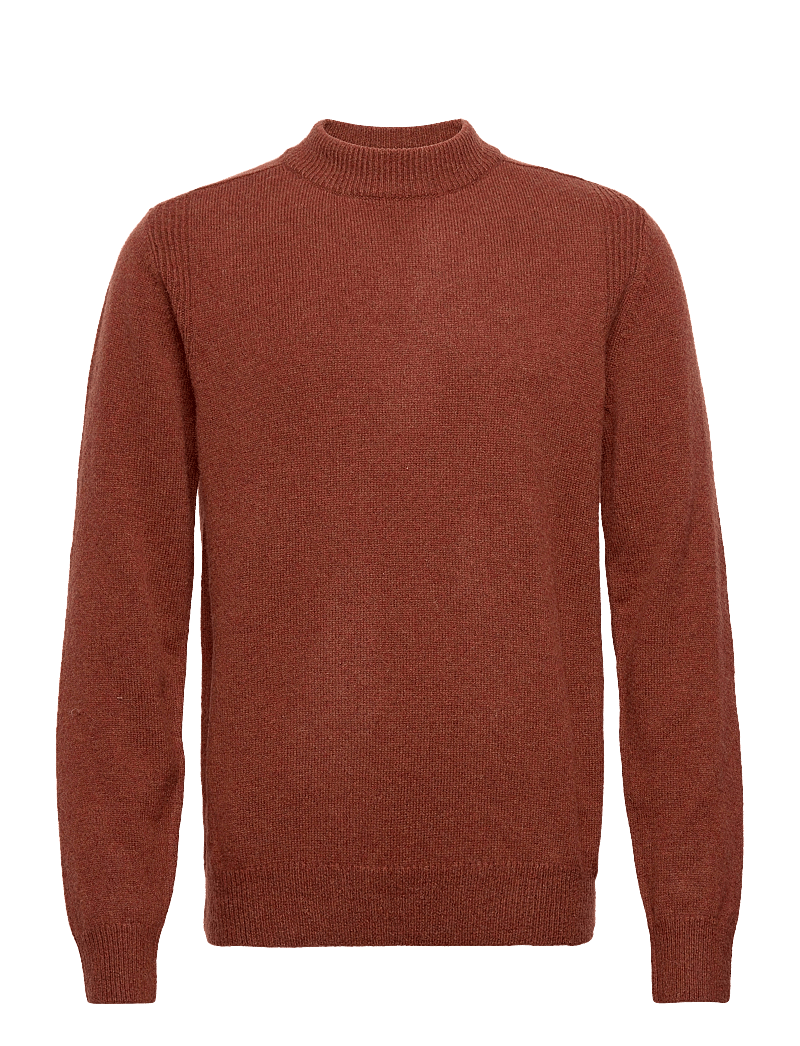 Anerkjendt - AKRICO LAMBSWOOL KNIT - rundhals - cinnamon stick - 0