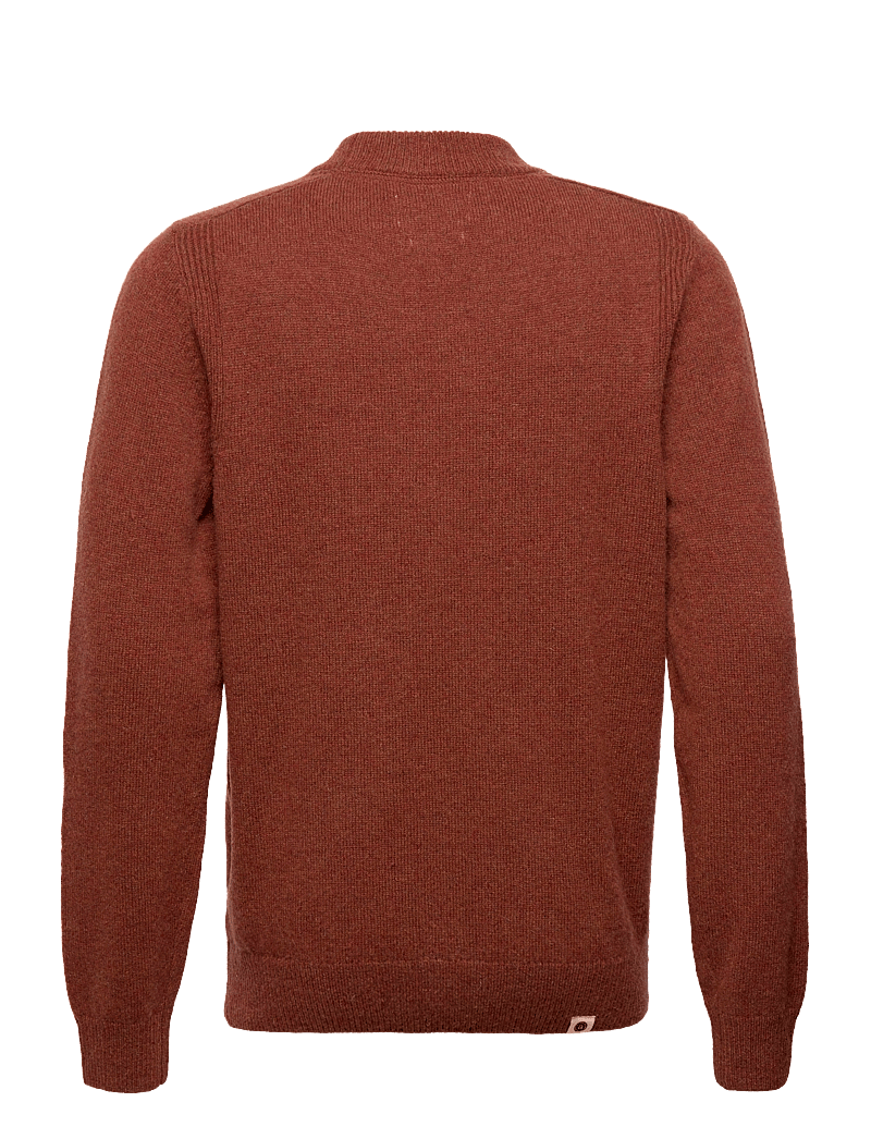 Anerkjendt - AKRICO LAMBSWOOL KNIT - rundhals - cinnamon stick - 1