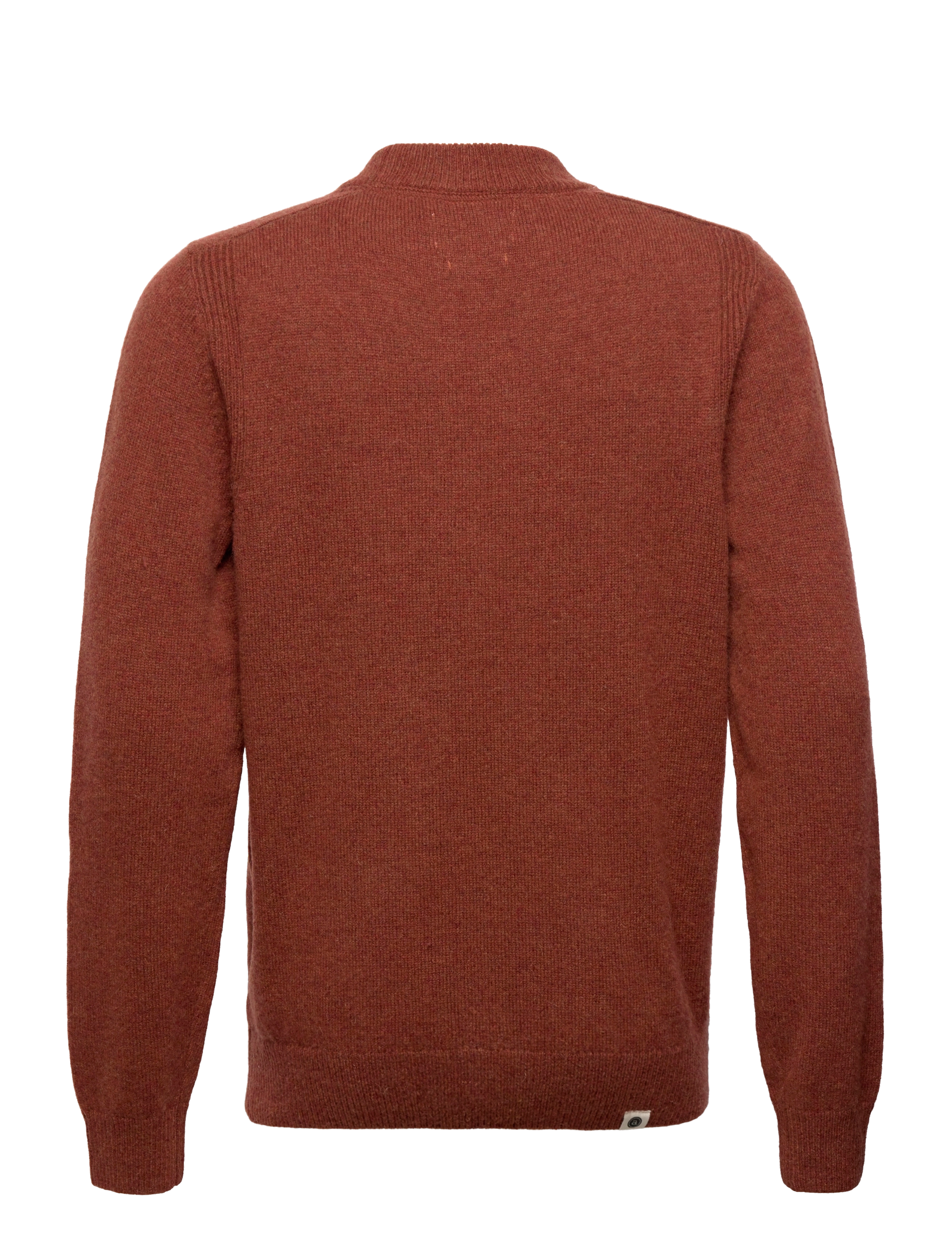 Anerkjendt - AKRICO LAMBSWOOL KNIT - kringlótt hálsmál  - cinnamon stick - 1