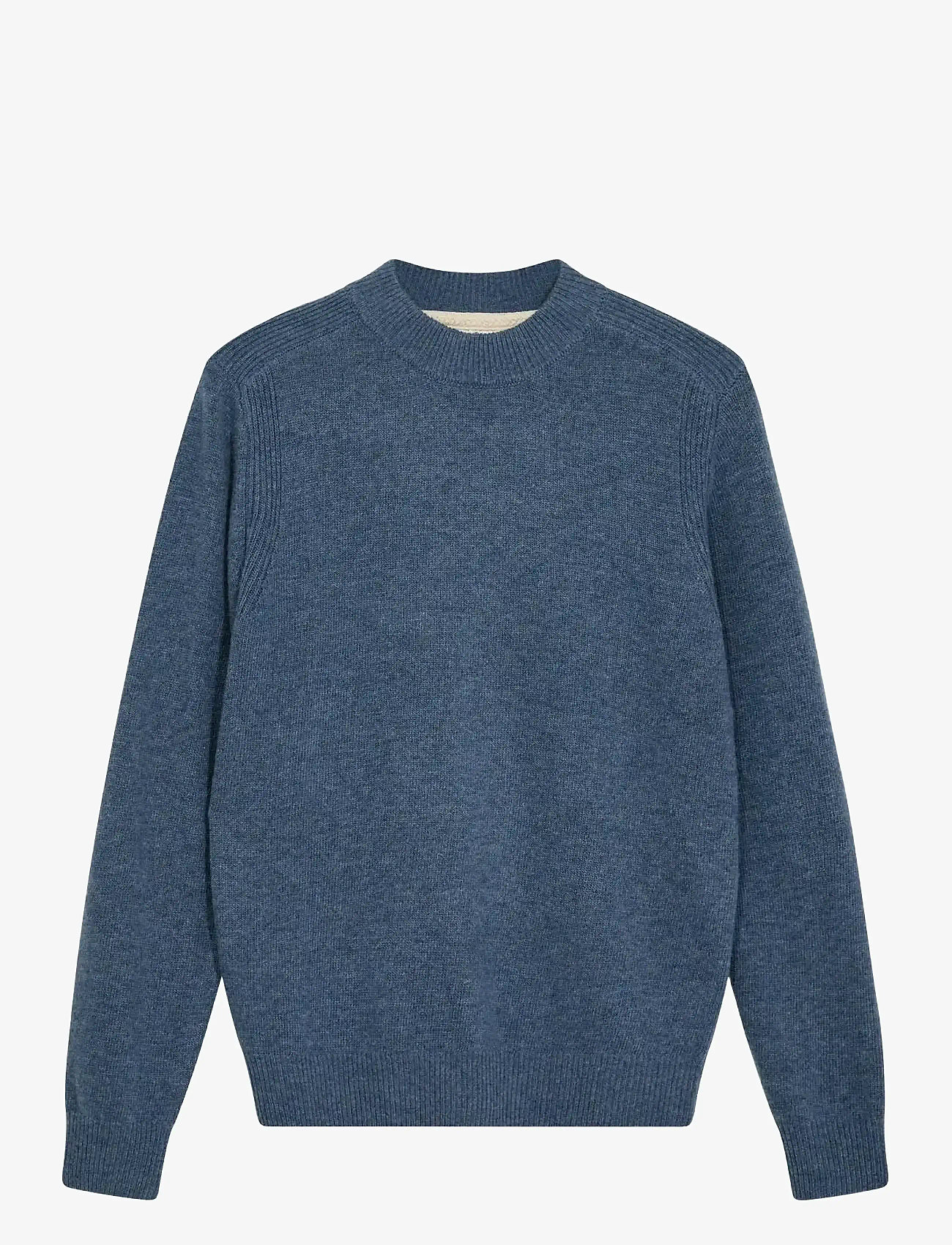 Anerkjendt - AKRICO LAMBSWOOL KNIT - rundhals - copen blue - 0