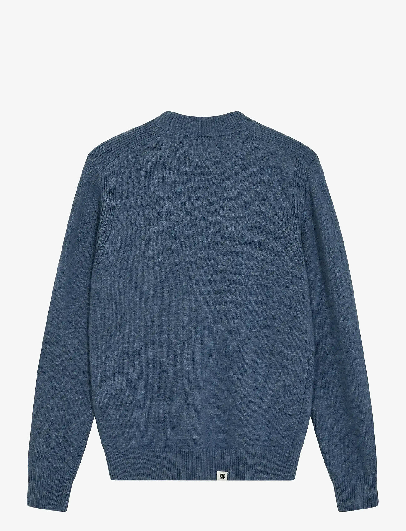 Anerkjendt - AKRICO LAMBSWOOL KNIT - rundhals - copen blue - 1