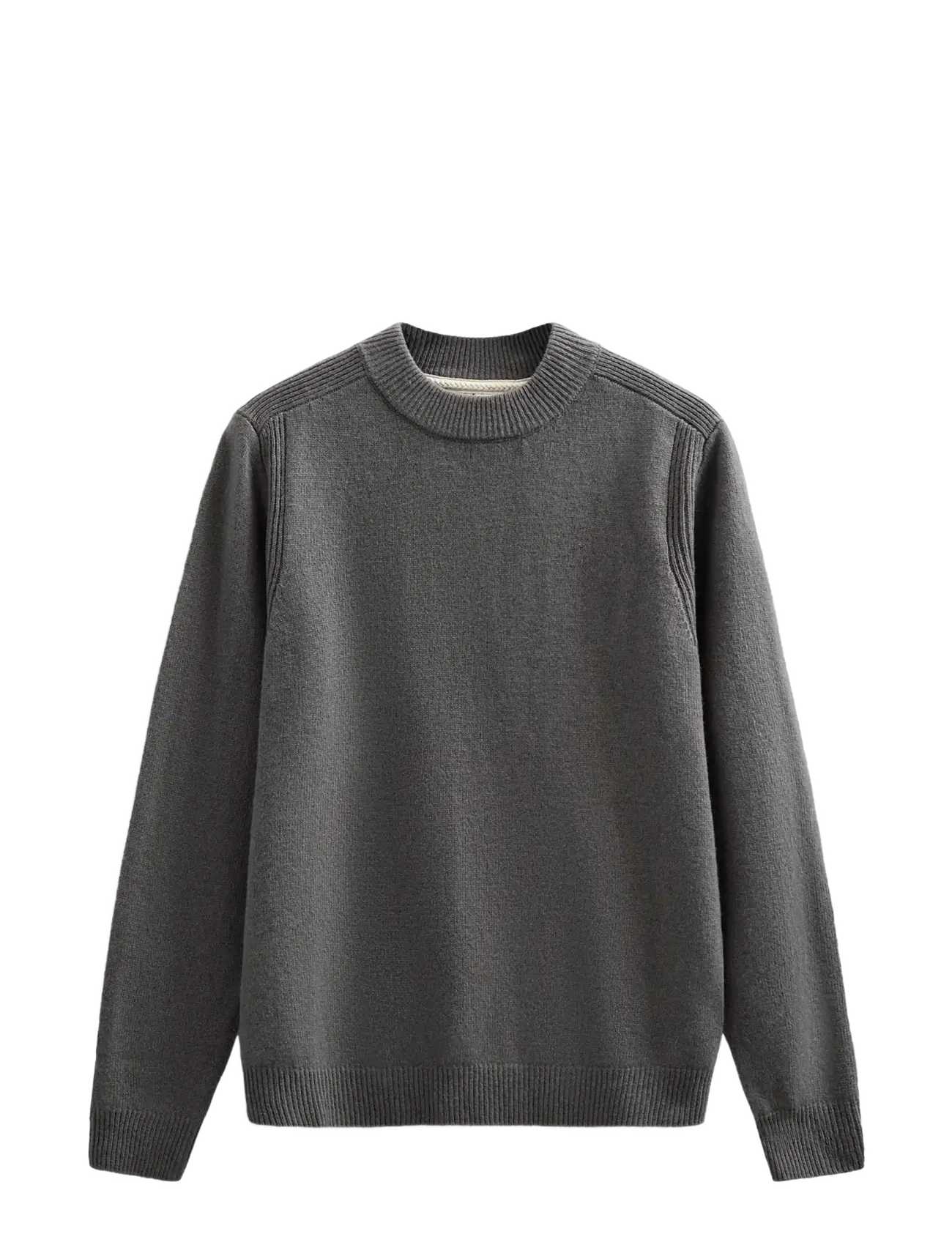 Anerkjendt AKRICO LAMBSWOOL KNIT - Trøjer - GRANITE GRAY / grey