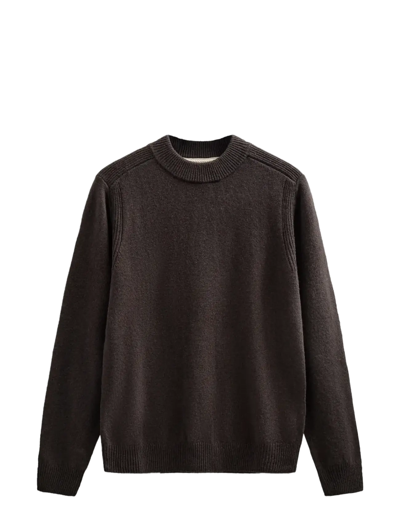 Anerkjendt AKRICO LAMBSWOOL KNIT - Deals - MULCH / brown