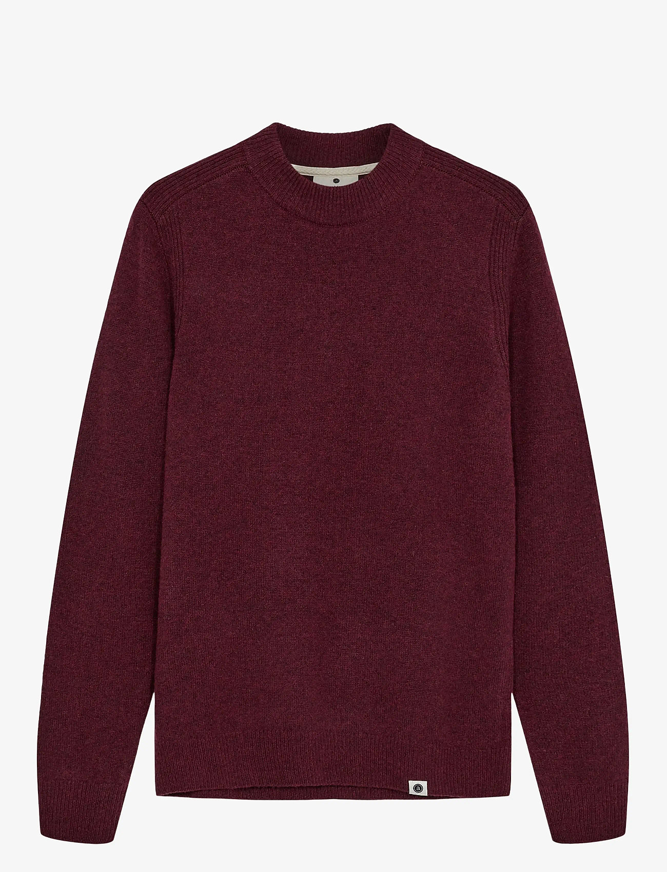 Anerkjendt - AKRICO LAMBSWOOL KNIT - okrągły dekolt - port royal - 0