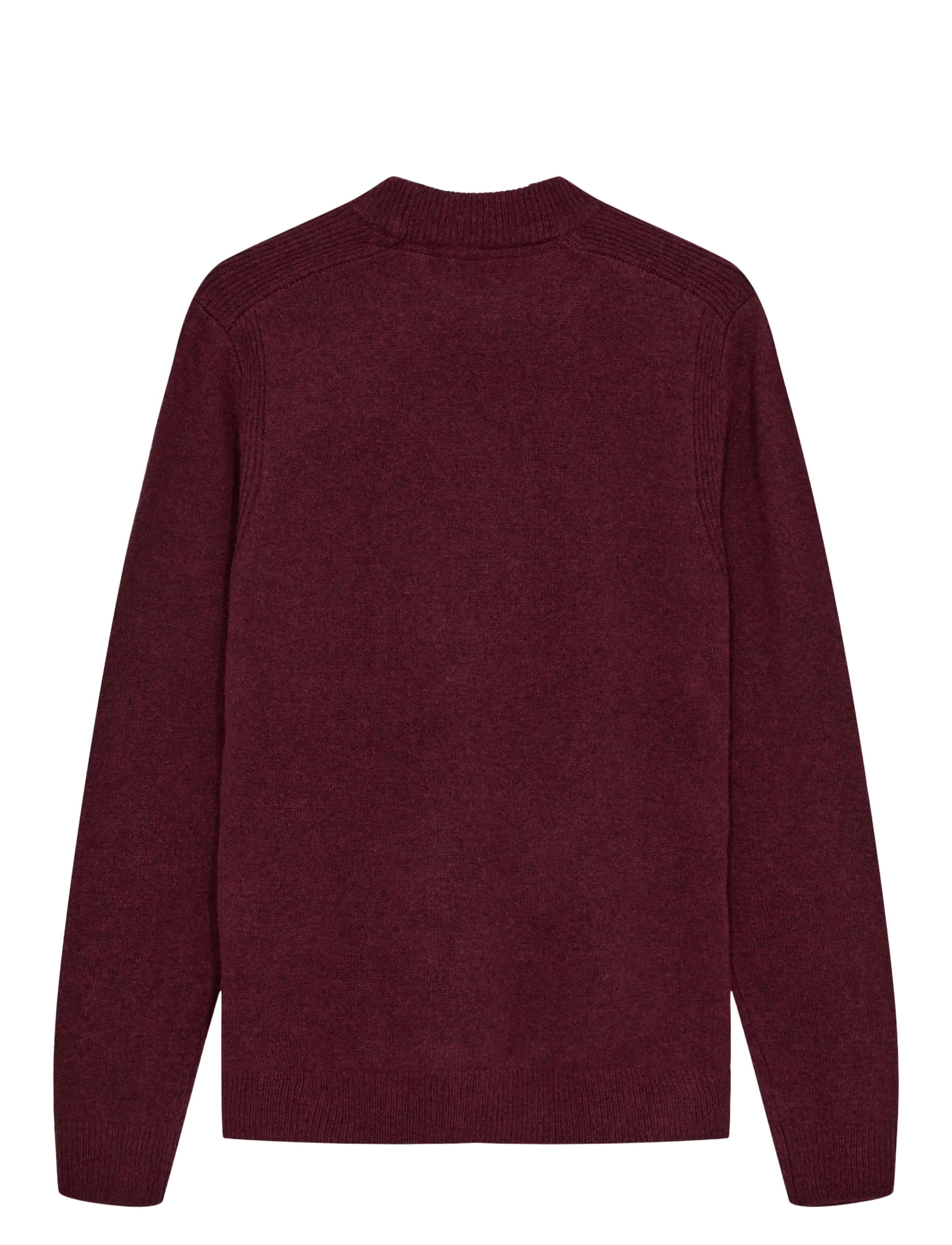 Anerkjendt - AKRICO LAMBSWOOL KNIT - adījumi ar apaļu kakla izgriezumu - port royal - 1