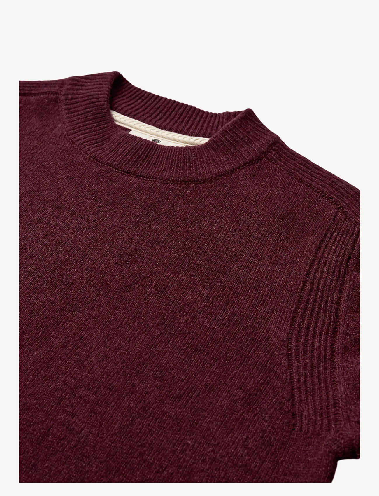 Anerkjendt - AKRICO LAMBSWOOL KNIT - okrągły dekolt - port royal - 2