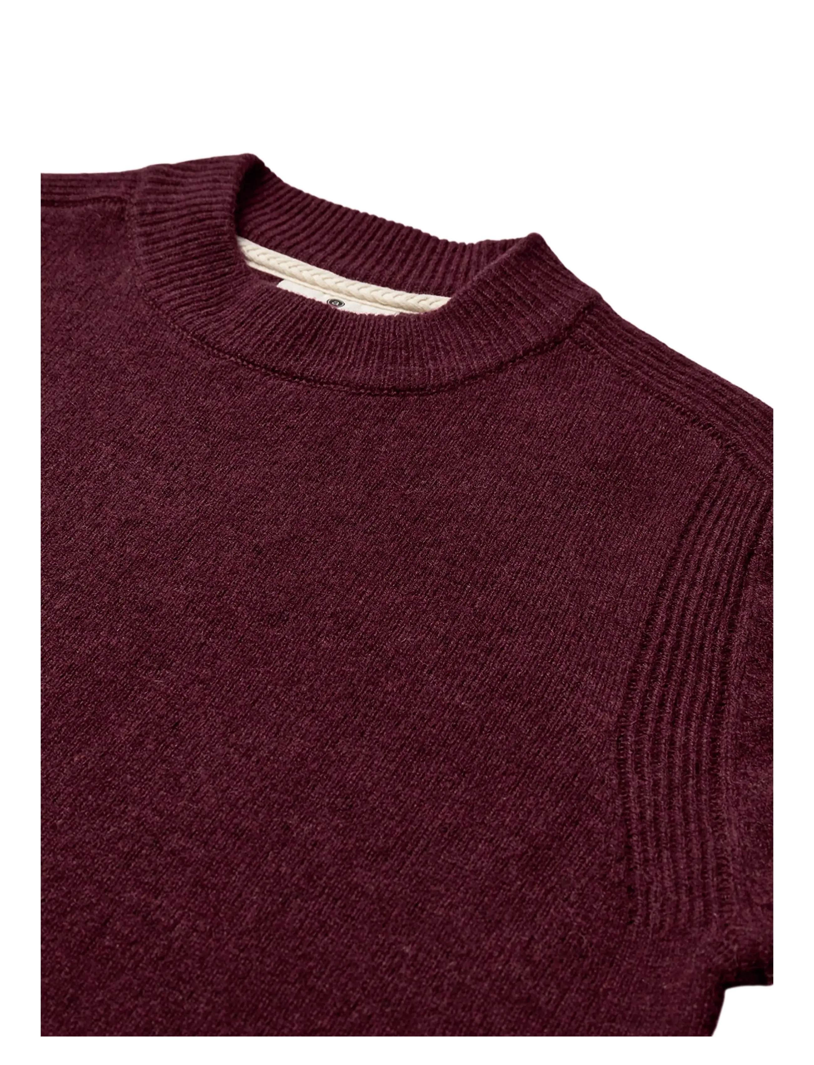 Anerkjendt - AKRICO LAMBSWOOL KNIT - adījumi ar apaļu kakla izgriezumu - port royal - 2