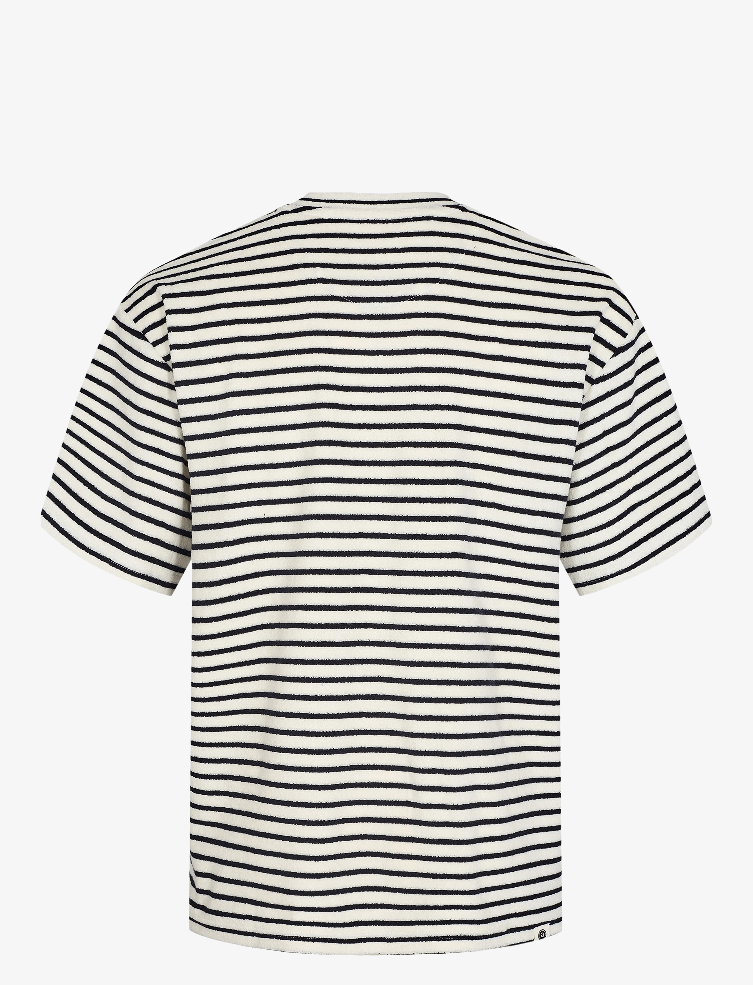 Anerkjendt - AKHOLGER FROTTE STRIPE TEE - dark navy - 1