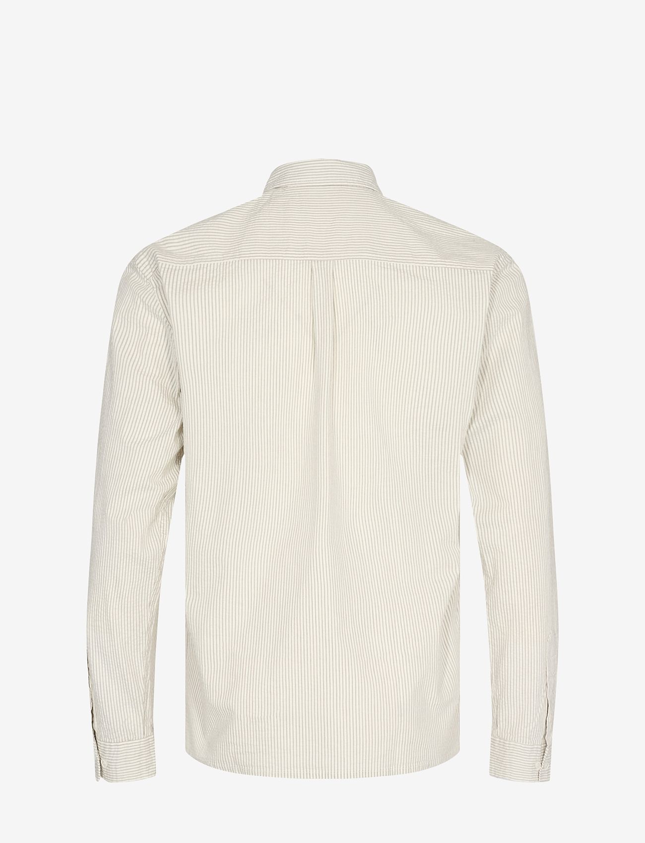 Anerkjendt - AKKURT L/S PLACKET DETAIL - chateau gray - 1