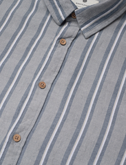 Anerkjendt - AKLOUIS L/S MULTI STRIPE - kasdienio stiliaus marškiniai - indian teal - 3