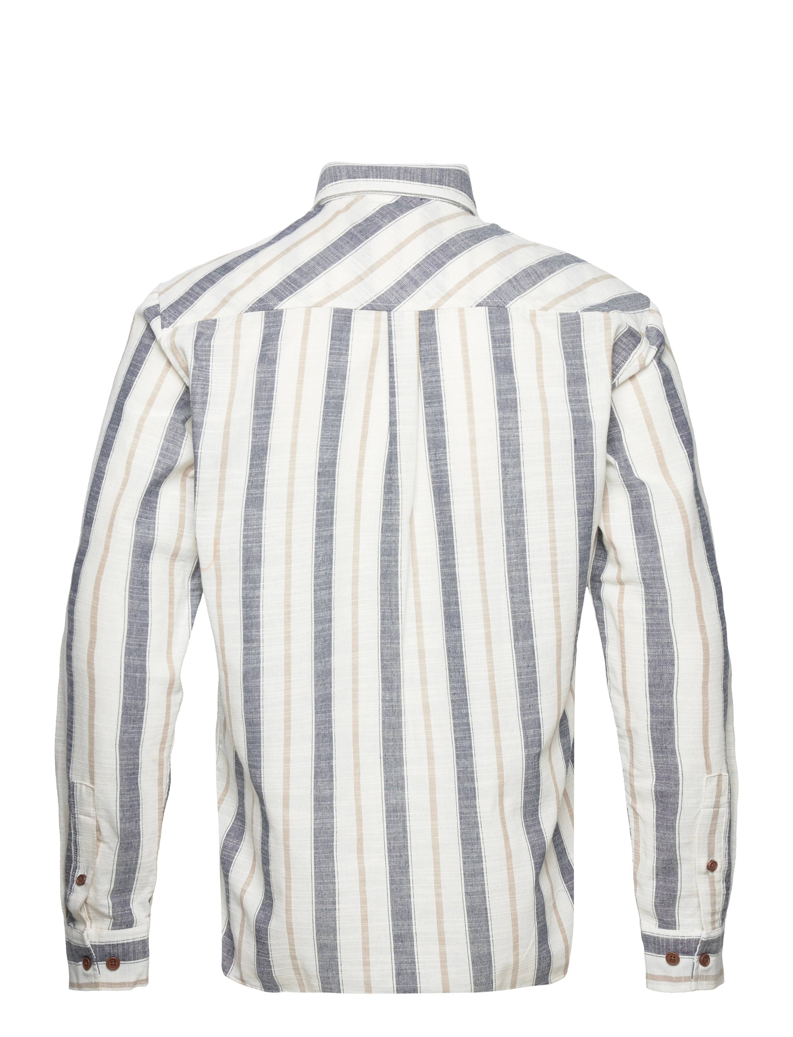Anerkjendt - AKLEIF L/S STRIPE SHIRT - tofu - 1