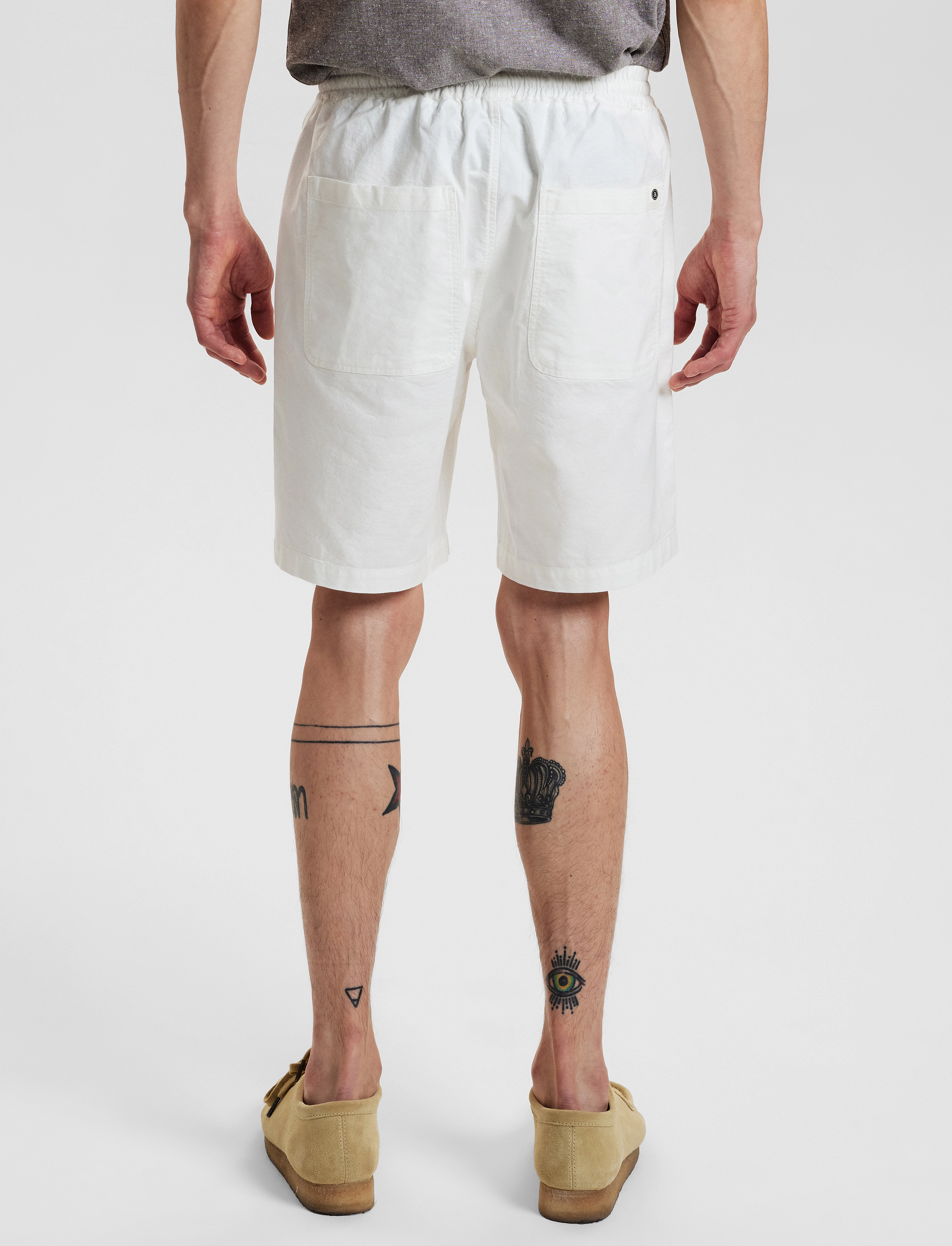 Anerkjendt - AKJAMES LINEN ELAST - tofu - 4