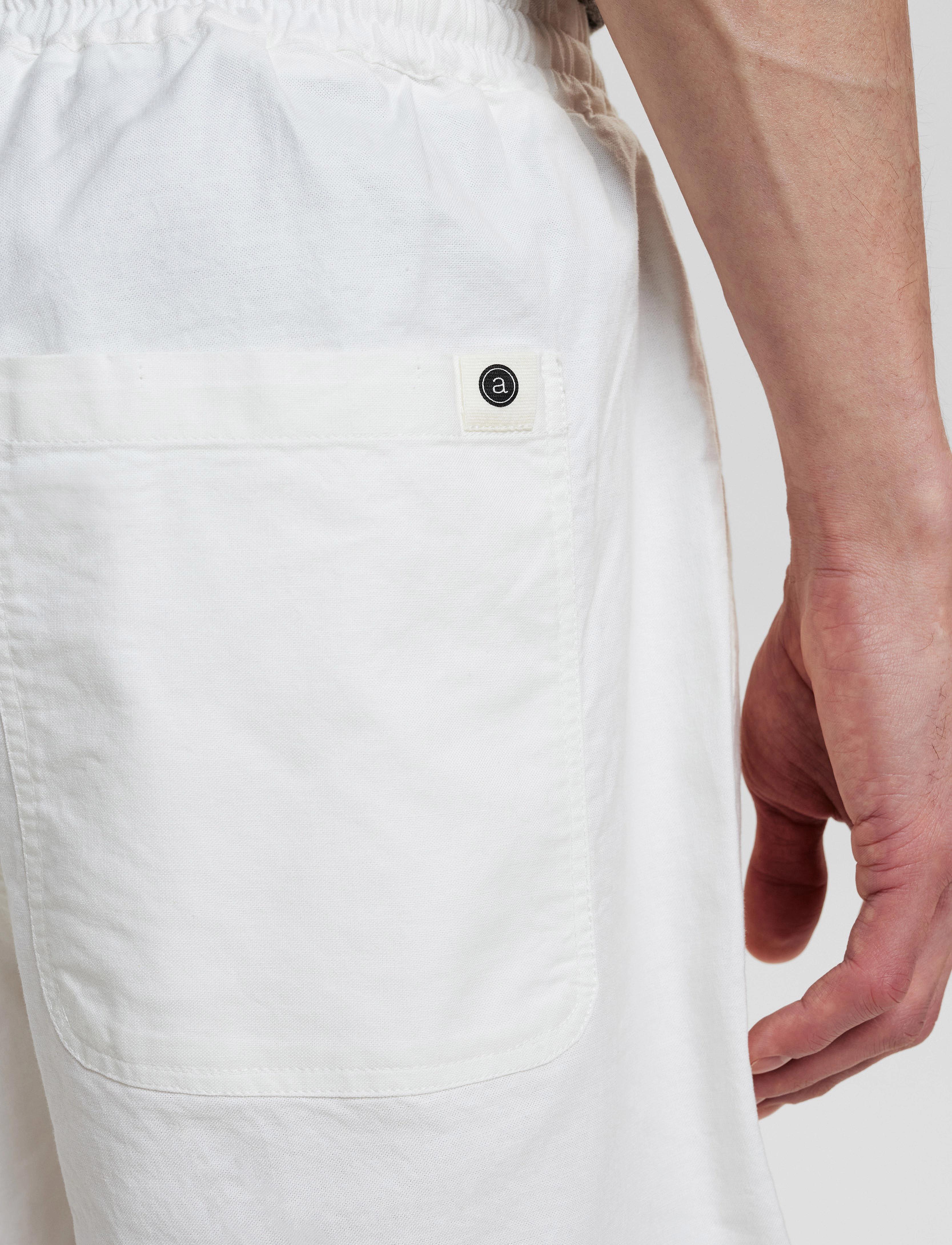 Anerkjendt - AKJAMES LINEN ELAST - tofu - 5