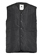 AKRASMUS QUILTED VEST - CAVIAR