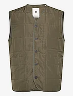 AKRASMUS QUILTED VEST - FOREST NIGHT