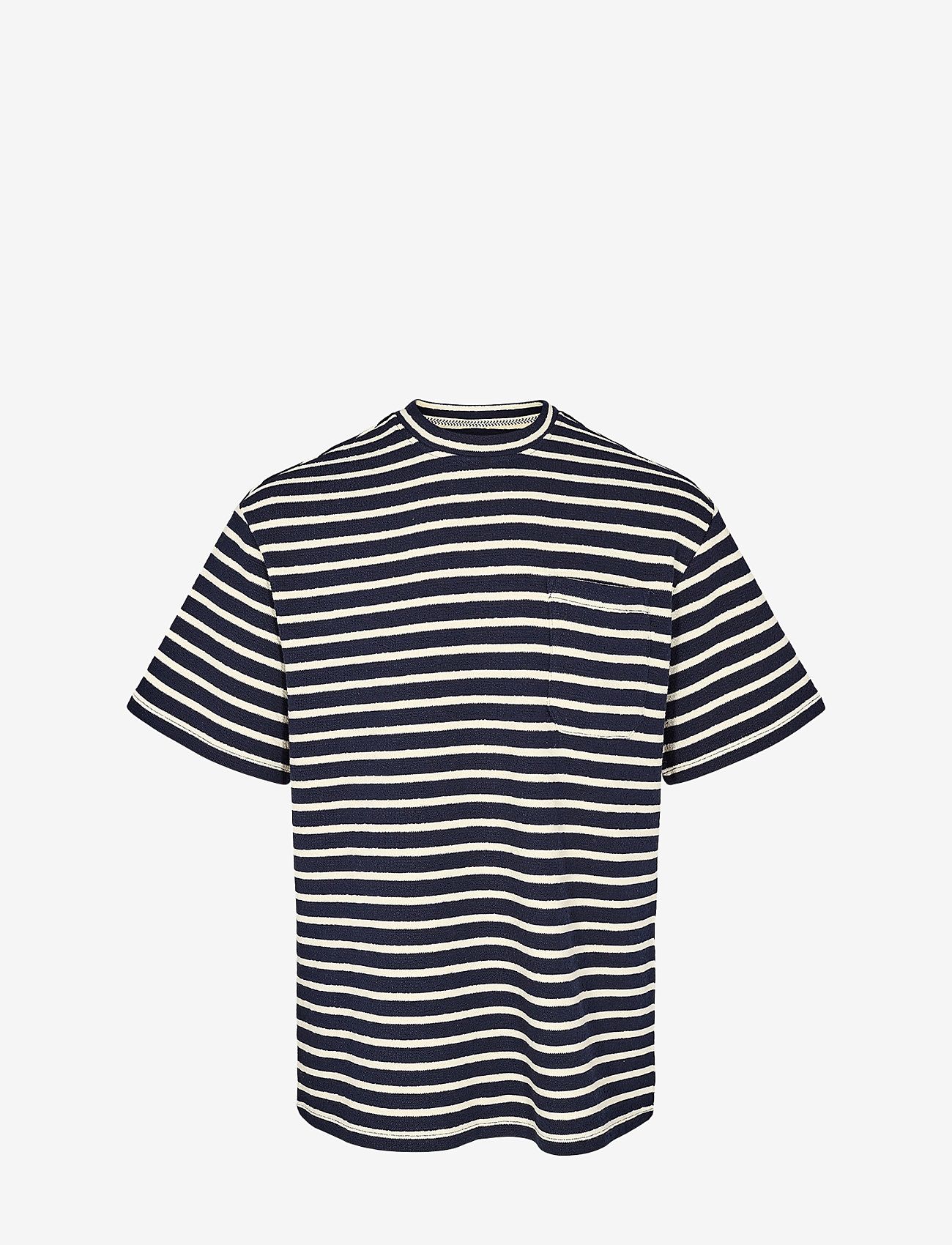 Anerkjendt - AKHOLGER JOLLY STRIPE - dark navy - 0