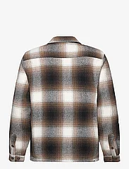 Anerkjendt - AKOSCAR CHECK OVERSHIRT - menn - chocolate brown - 1