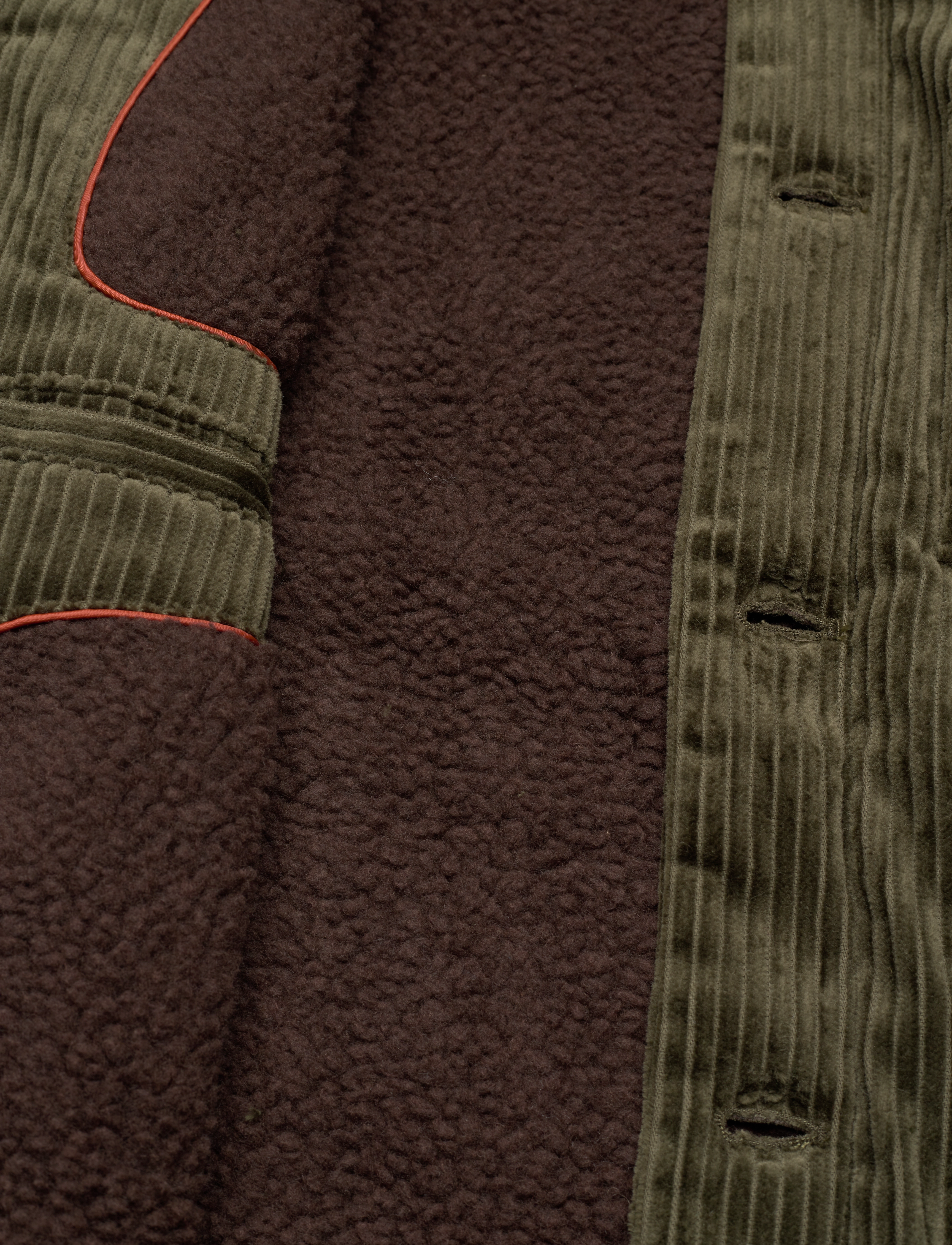 Anerkjendt - AKBENNY WORKER CORD JACKET - forest night - 4