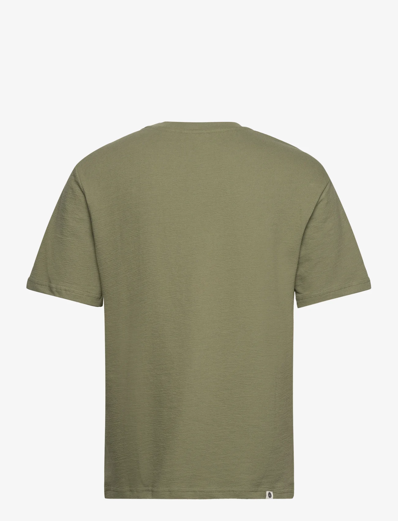 Anerkjendt - AKKIKKI STRUCTURE TEE - laisvalaikio marškinėliai - olivine - 1