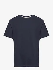 Anerkjendt - AKKIKKI STRUCTURE TEE - basic t-shirts - sky captain - 0