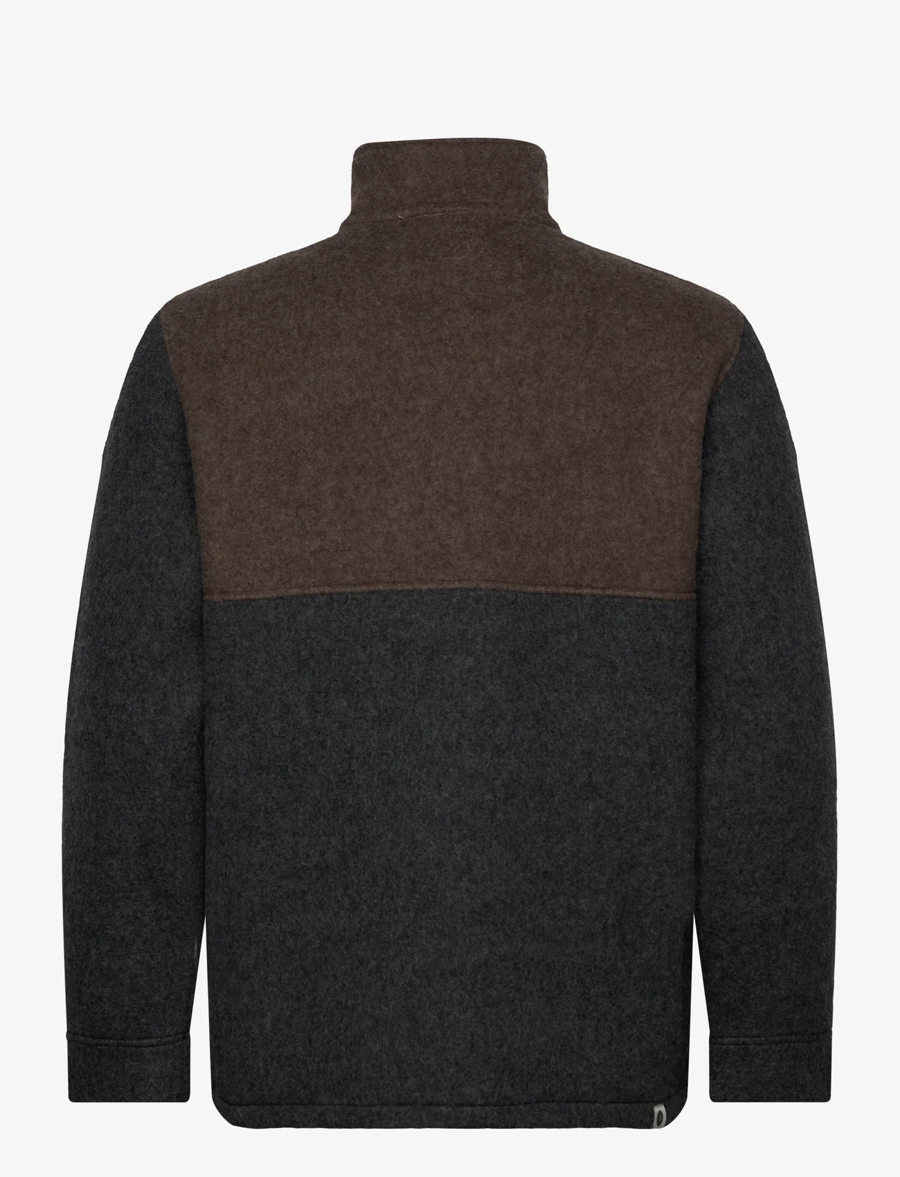 Anerkjendt - AKKLAUS COLOUR BLOCK - sportiska stila džemperi - chocolate brown - 1