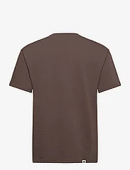 Anerkjendt - AKKIKKI JACQUARD POCKET TEE - laveste priser - chocolate brown - 1