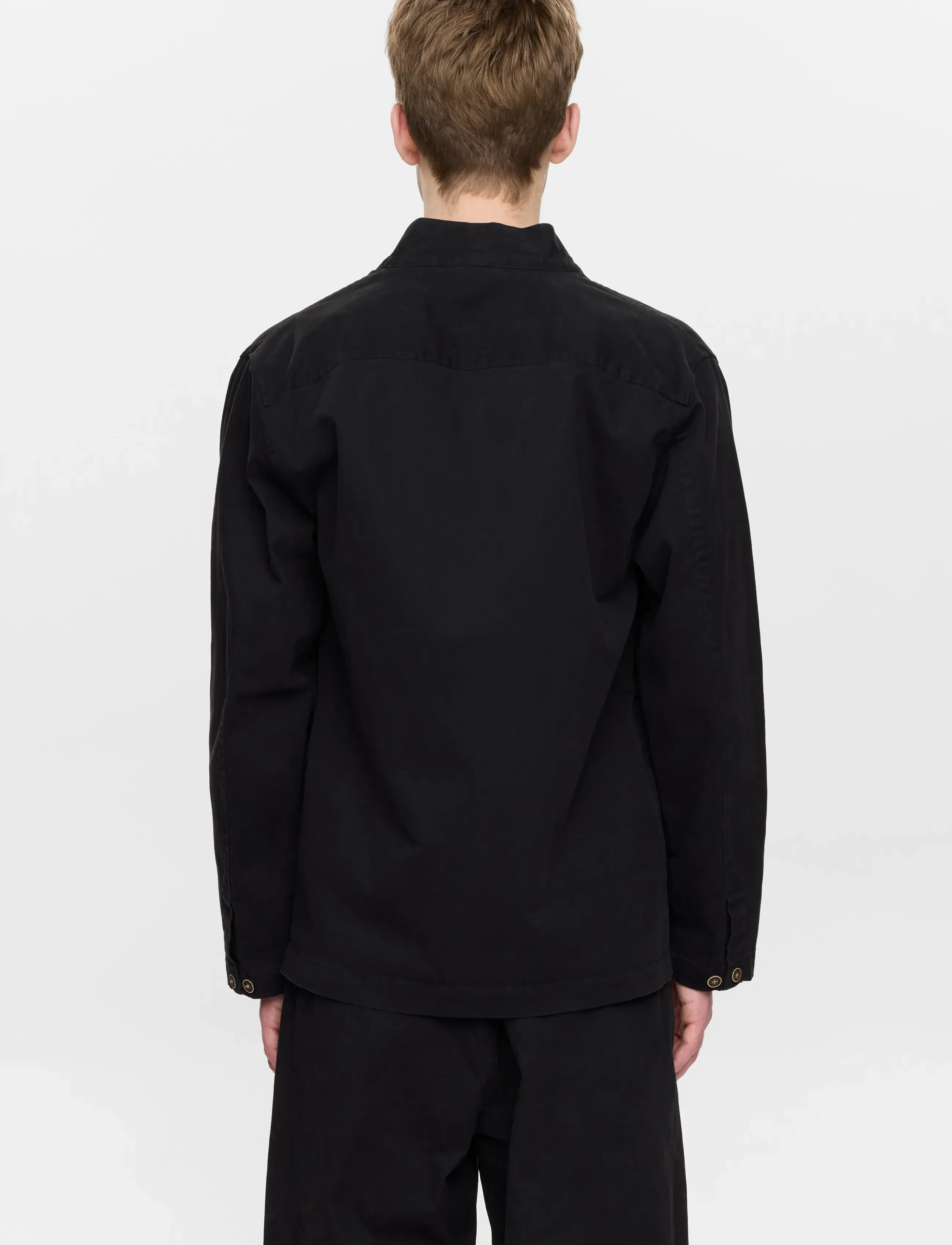 Anerkjendt - AKJESPER KIMONO OVERSHIRT - frühlingsjacken - caviar - 4