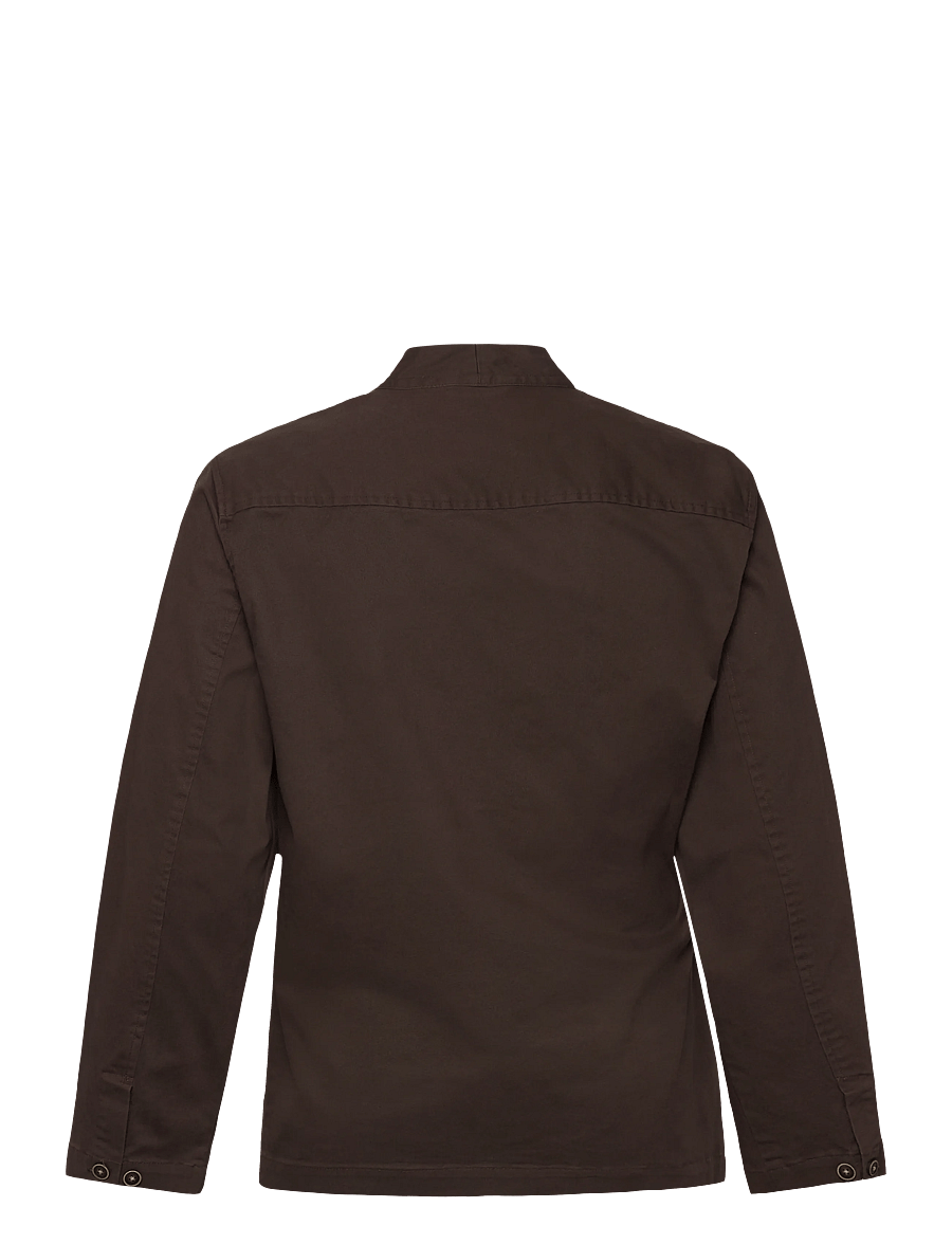 Anerkjendt - AKJESPER KIMONO OVERSHIRT - frühlingsjacken - mulch - 1
