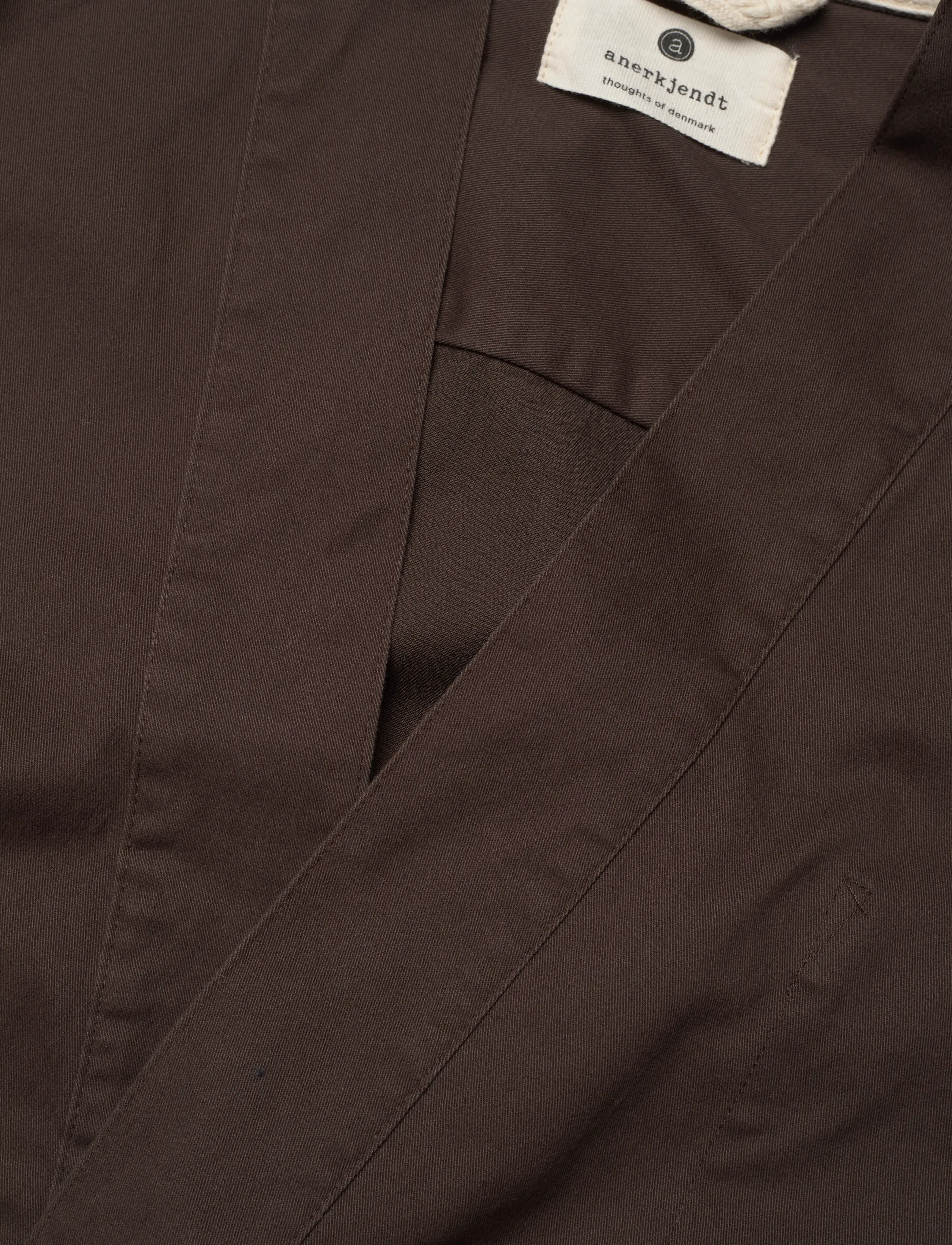 Anerkjendt - AKJESPER KIMONO OVERSHIRT - frühlingsjacken - mulch - 2