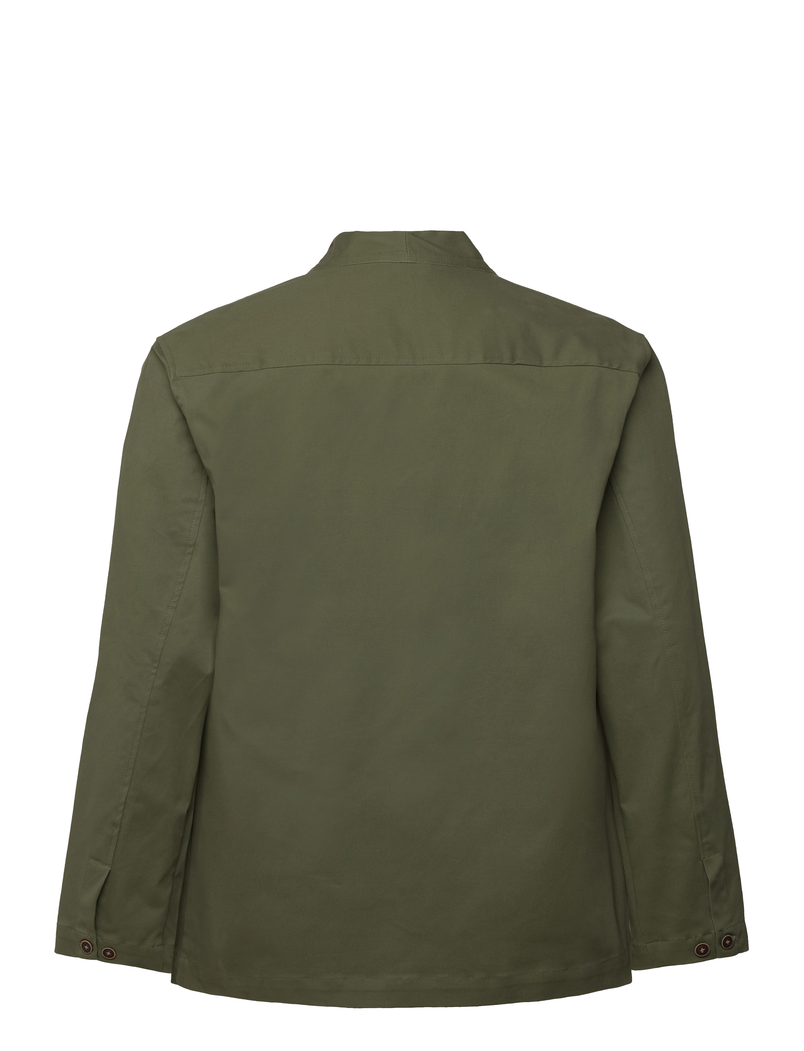 Anerkjendt - AKJESPER KIMONO OVERSHIRT - vårjackor - olivine - 1