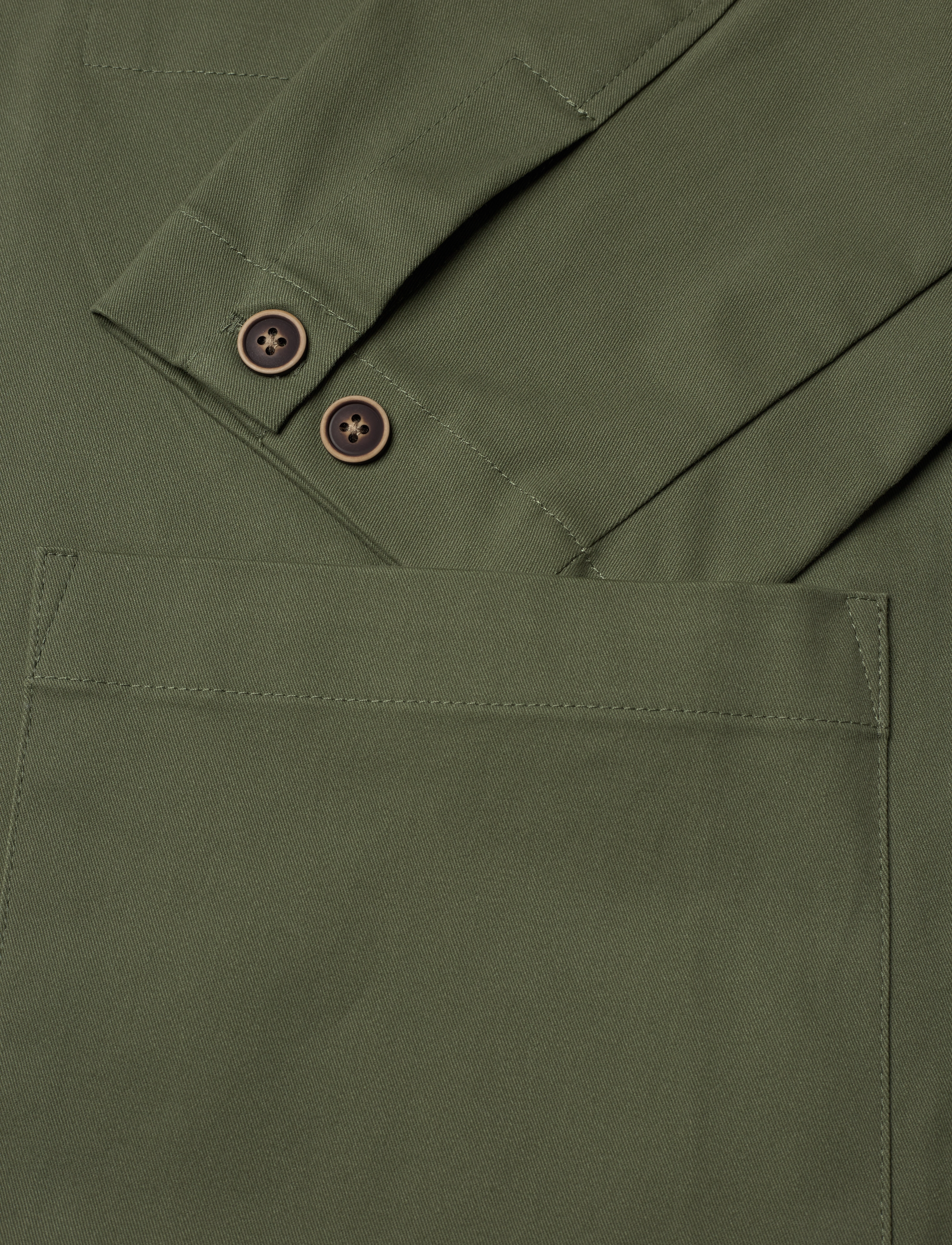 Anerkjendt - AKJESPER KIMONO OVERSHIRT - vårjackor - olivine - 4