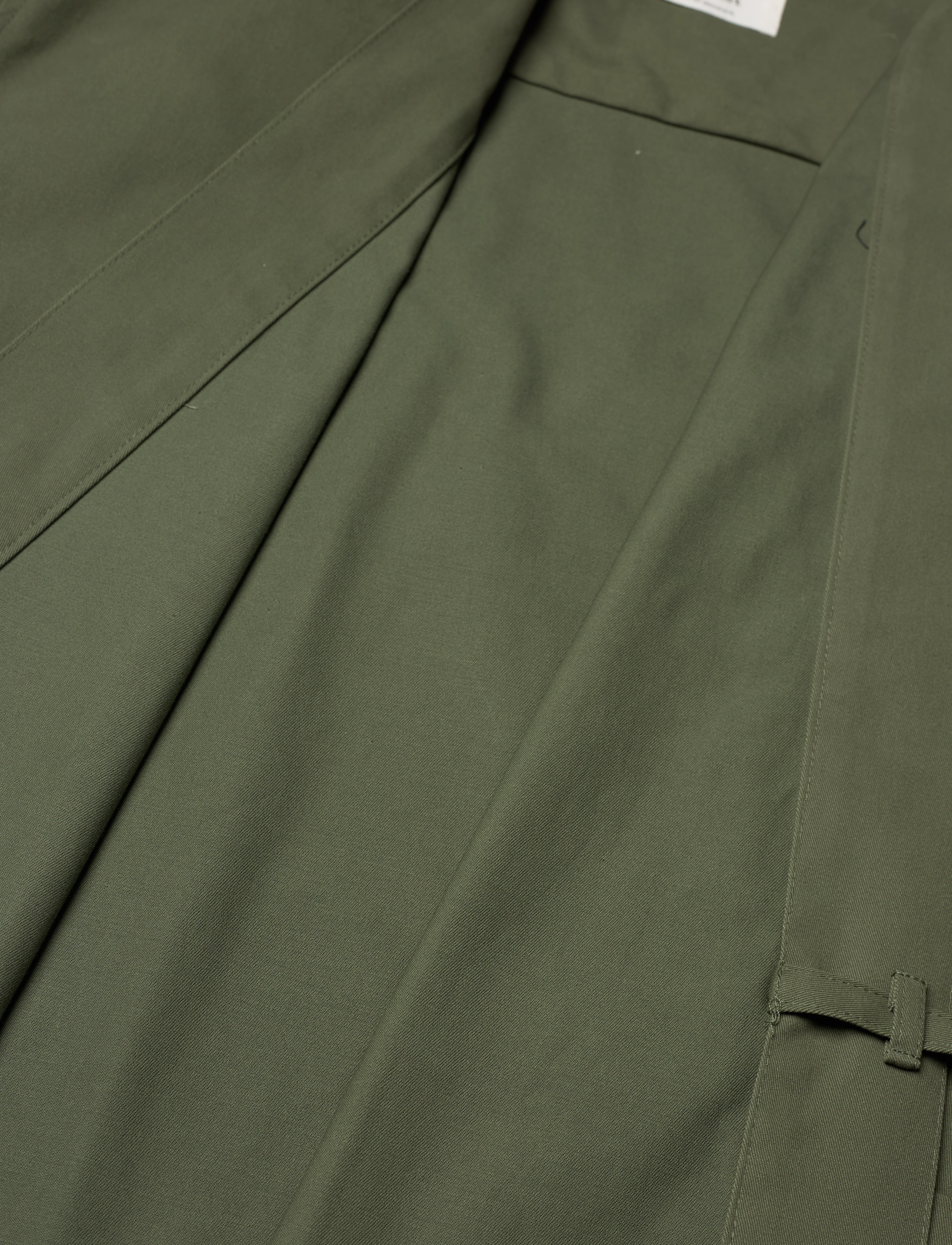 Anerkjendt - AKJESPER KIMONO OVERSHIRT - vårjackor - olivine - 5
