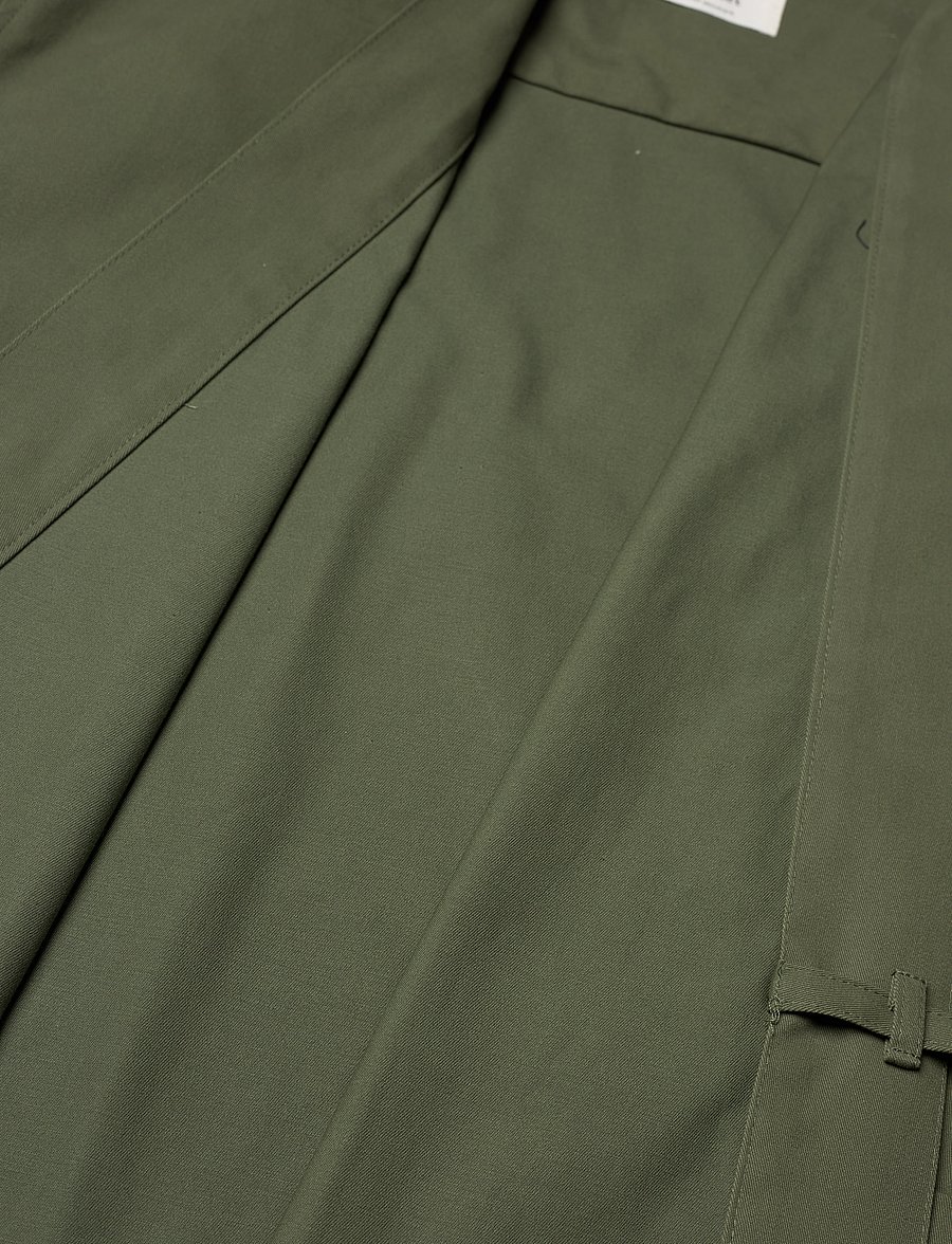 Anerkjendt - AKJESPER KIMONO OVERSHIRT - frühlingsjacken - olivine - 5