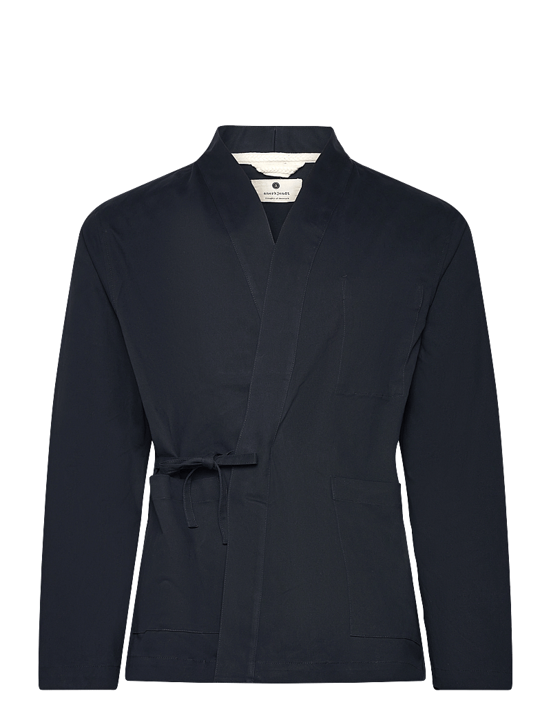 Anerkjendt - AKJESPER KIMONO OVERSHIRT - høstjakker - sky captain - 0