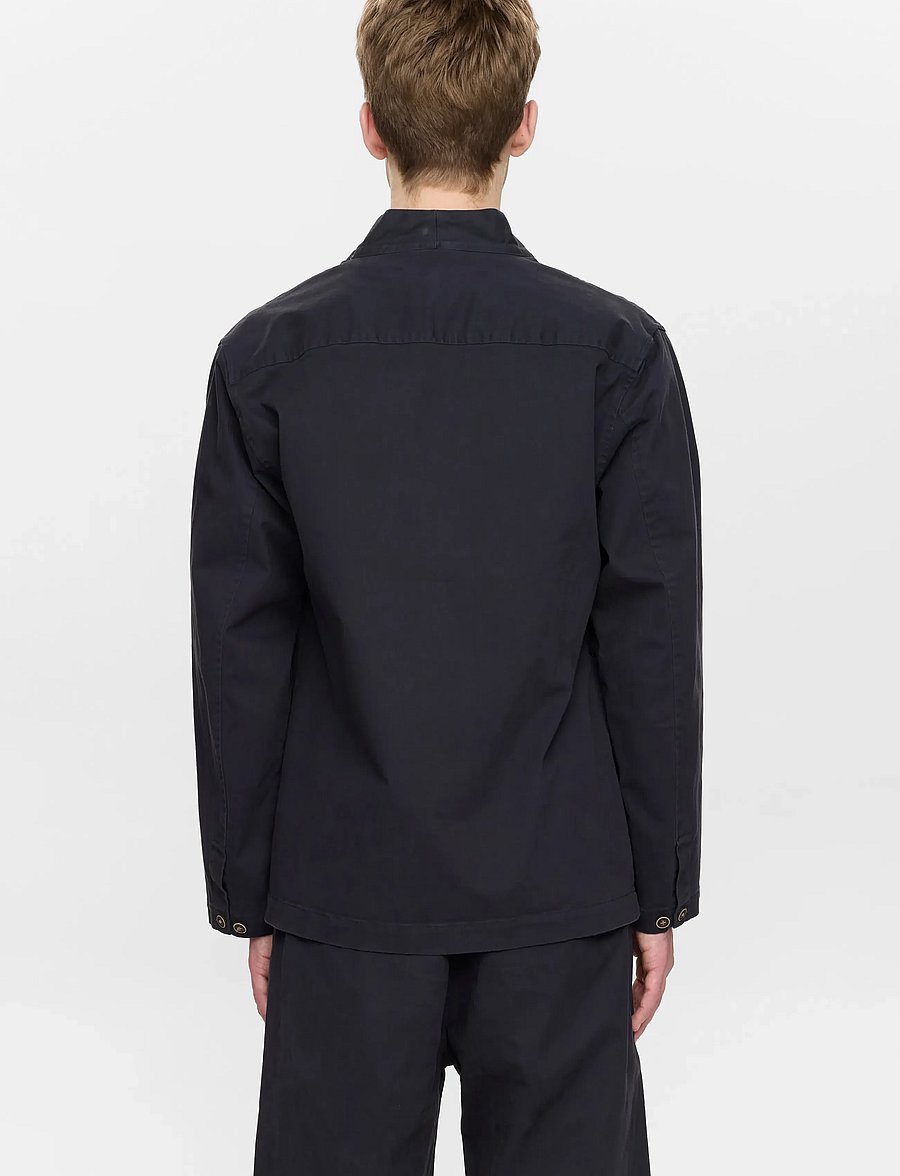 Anerkjendt - AKJESPER KIMONO OVERSHIRT - frühlingsjacken - sky captain - 4