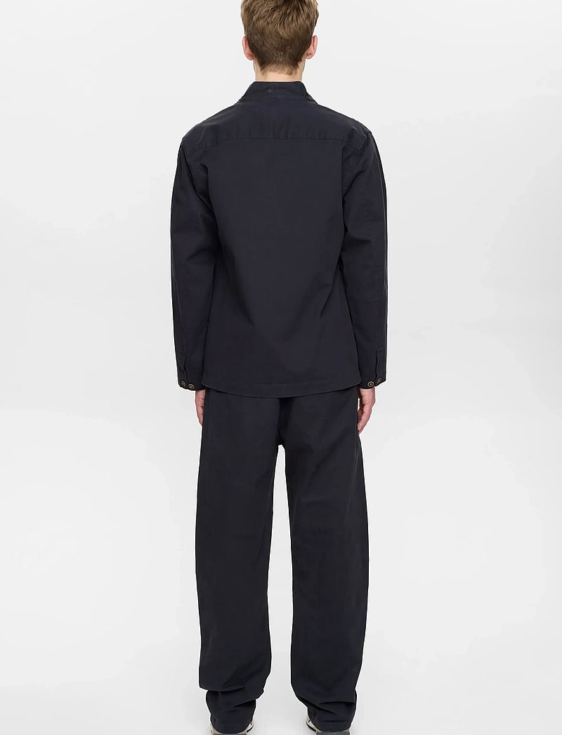 Anerkjendt - AKJESPER KIMONO OVERSHIRT - frühlingsjacken - sky captain - 5