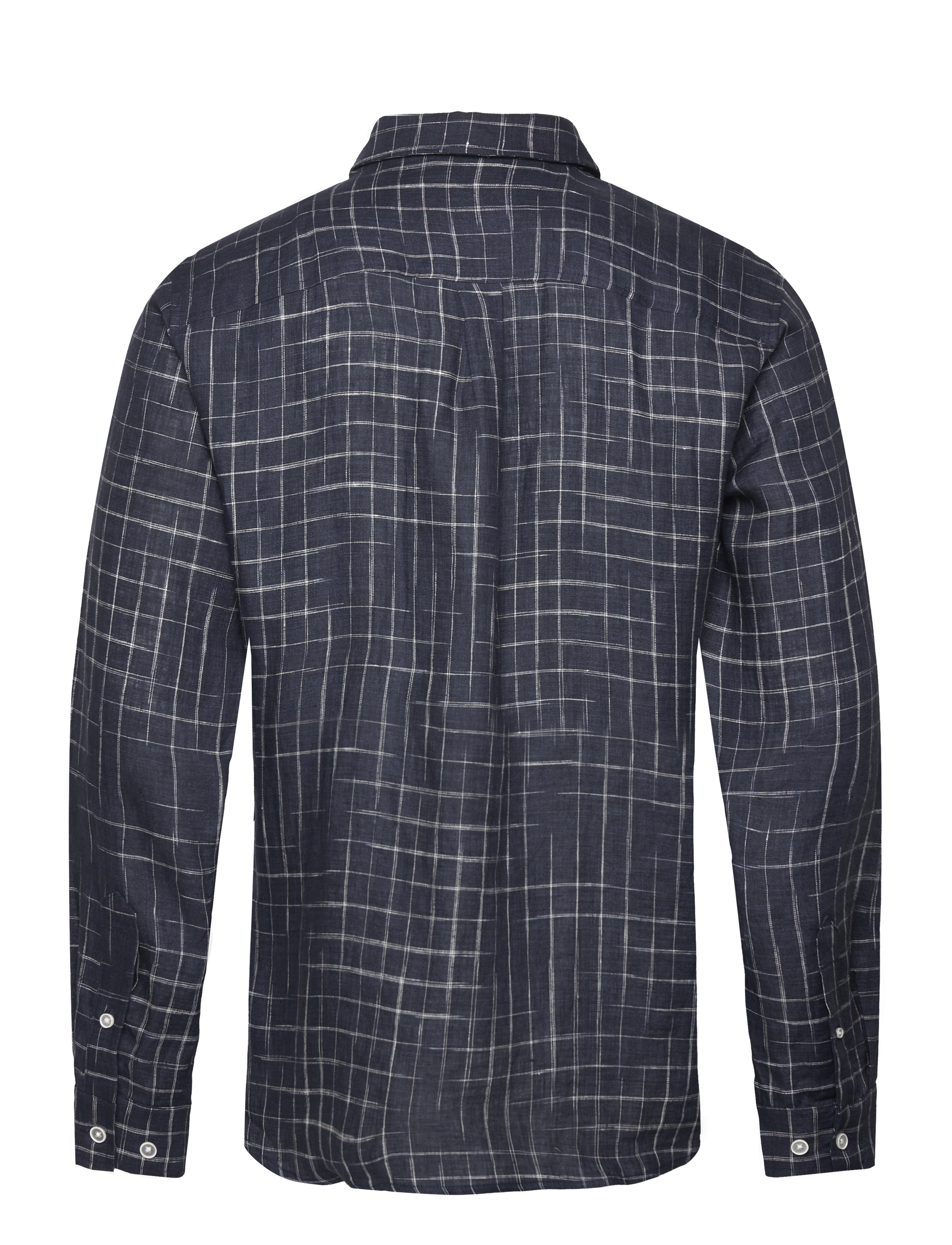 Anerkjendt - AKLEIF L/S CHECK SHIRT - sky captain - 1