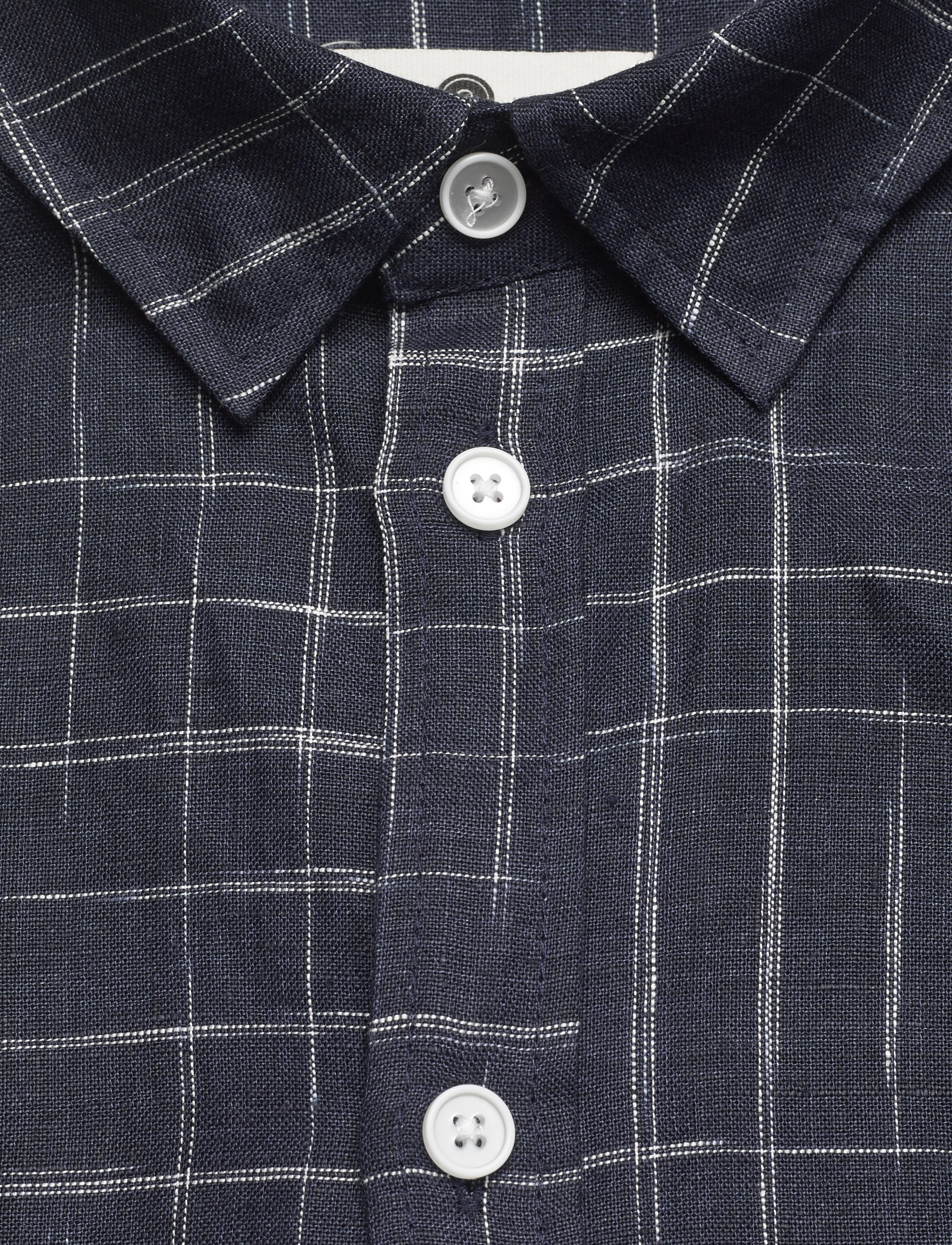 Anerkjendt - AKLEIF L/S CHECK SHIRT - sky captain - 2
