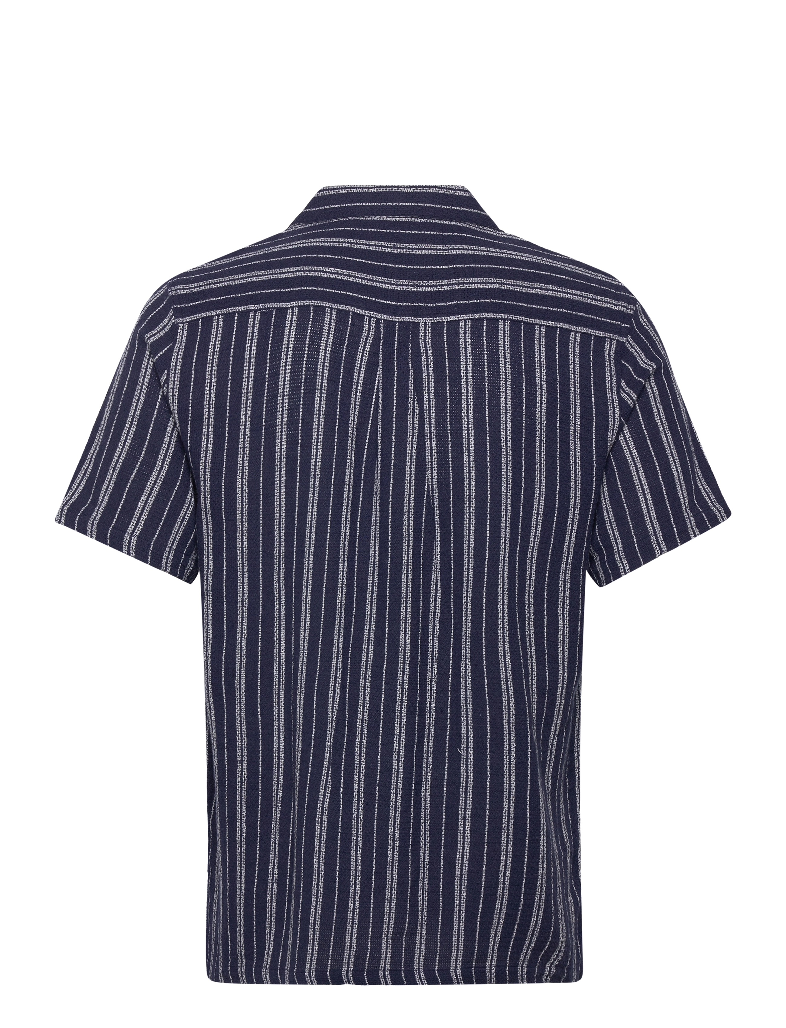 Anerkjendt - AKLEO S/S DOBBY SHIRT - sky captain - 1