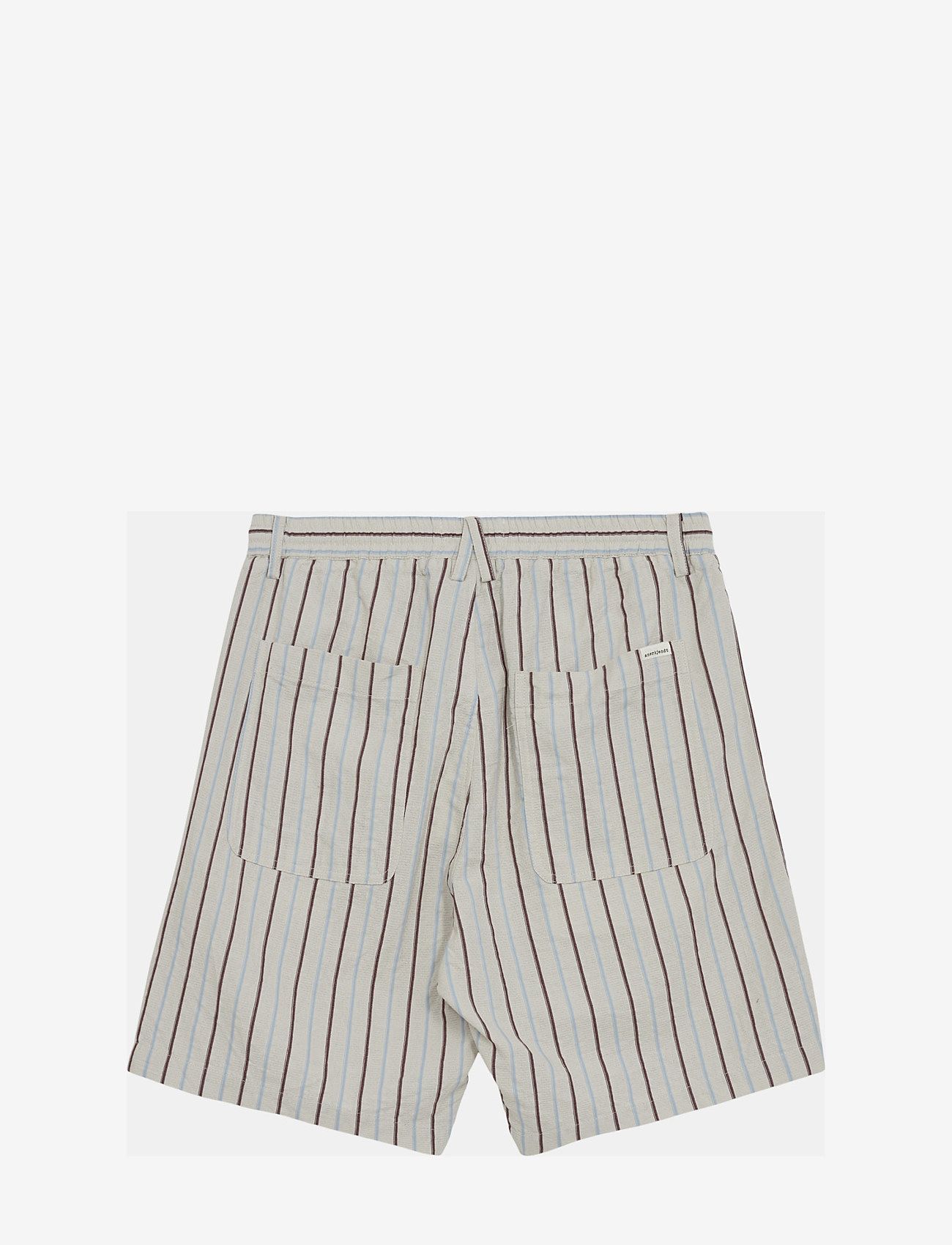 Anerkjendt - AKLT JAN STRUCTURE ELA SHORTS - lühikesed vabaajapüksid - brown rice - 1