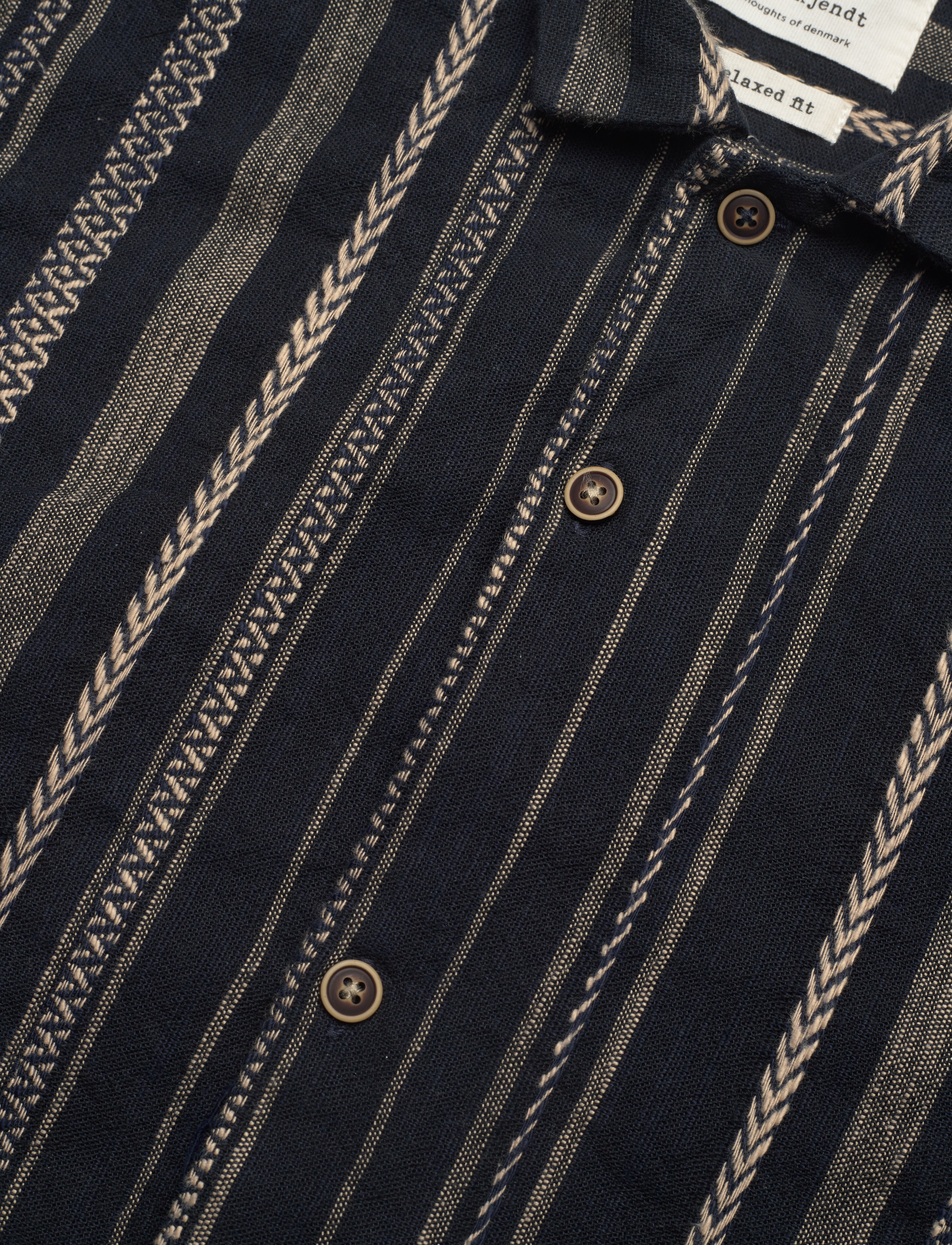 Anerkjendt - AKLEON S/S COTTON SHIRT - sky captain - 3