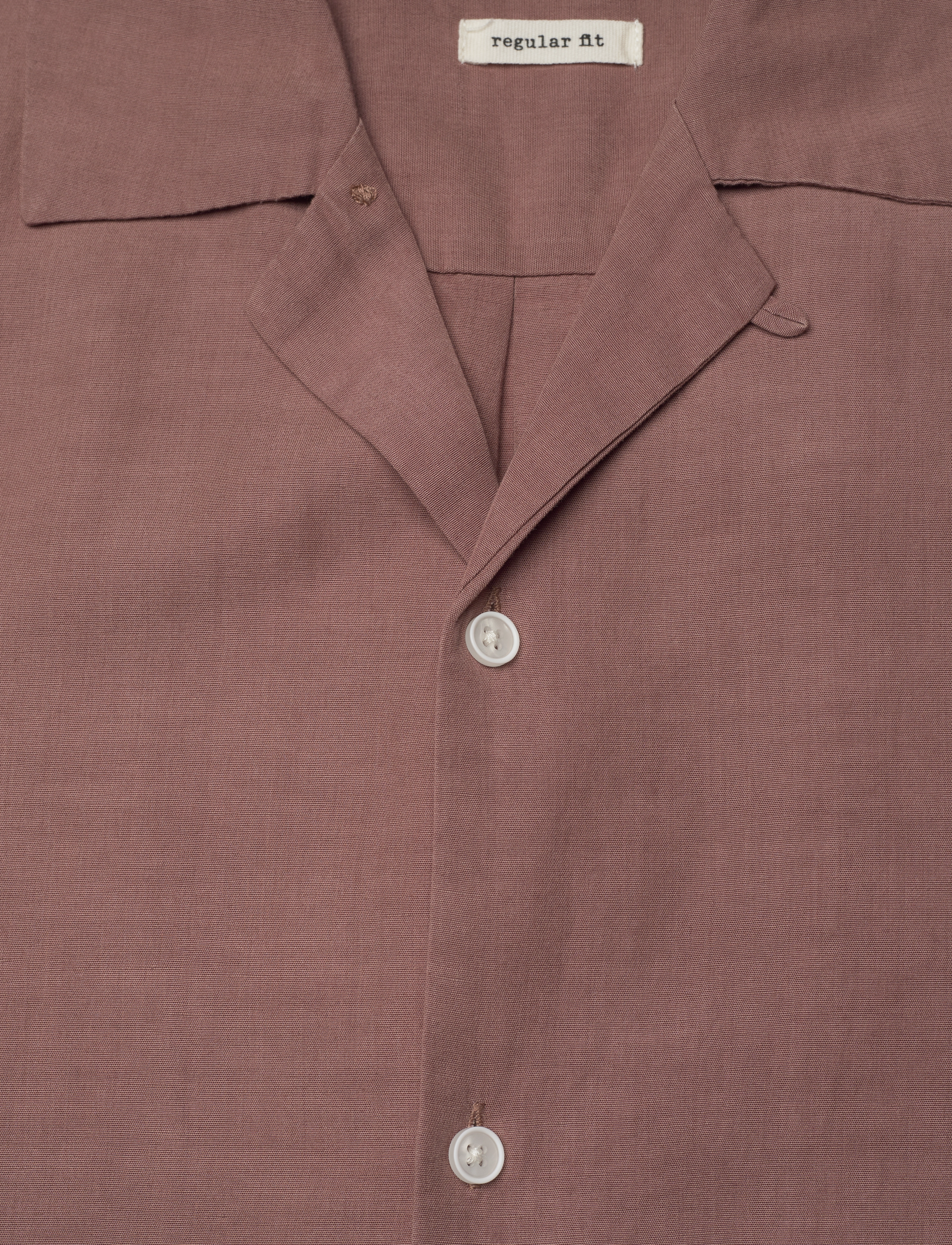 Anerkjendt - AKKURT S/S PLACKET DETAIL - cognac - 2