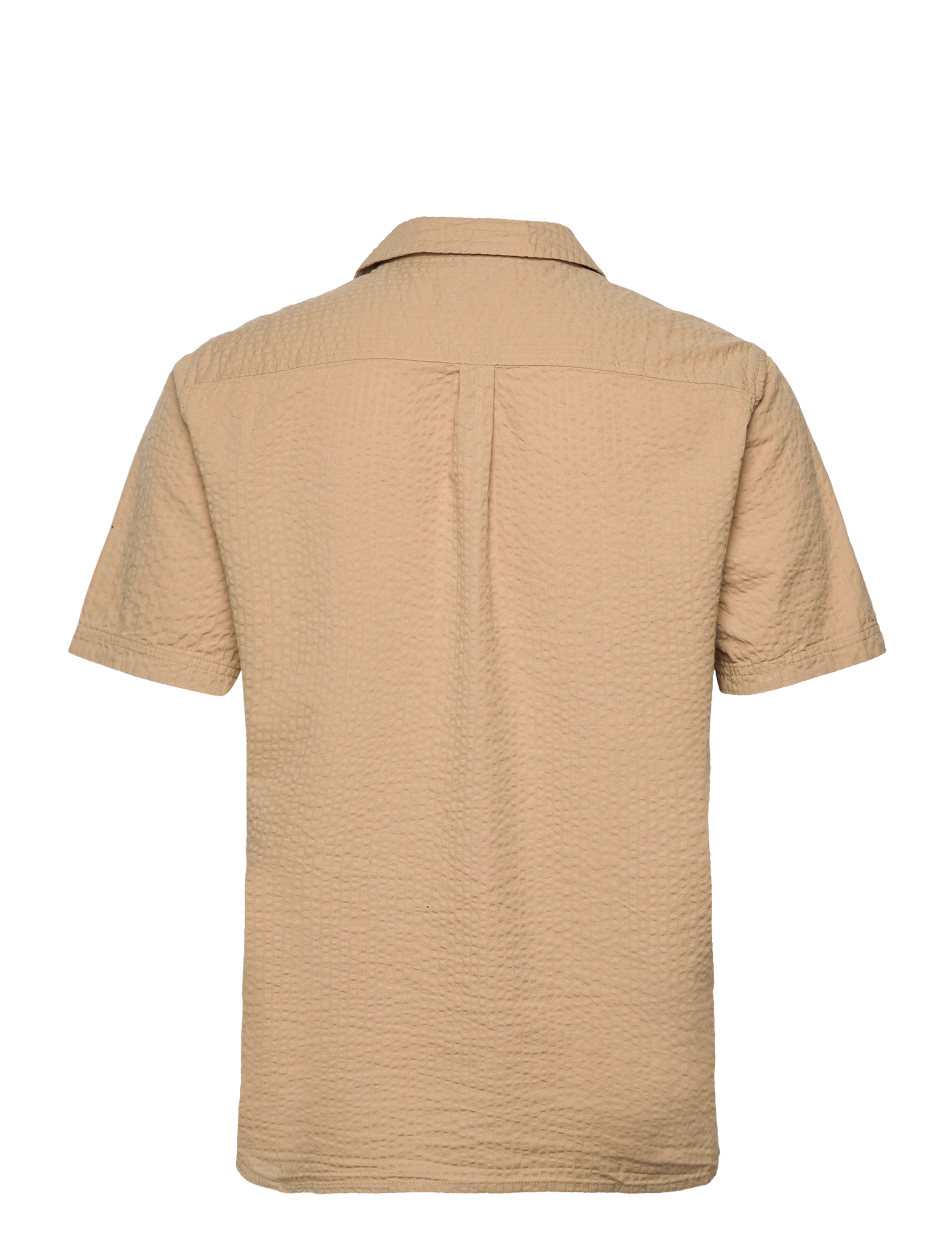 Anerkjendt - AKLEO S/S SEERSUCKER SHIRT - incense - 1