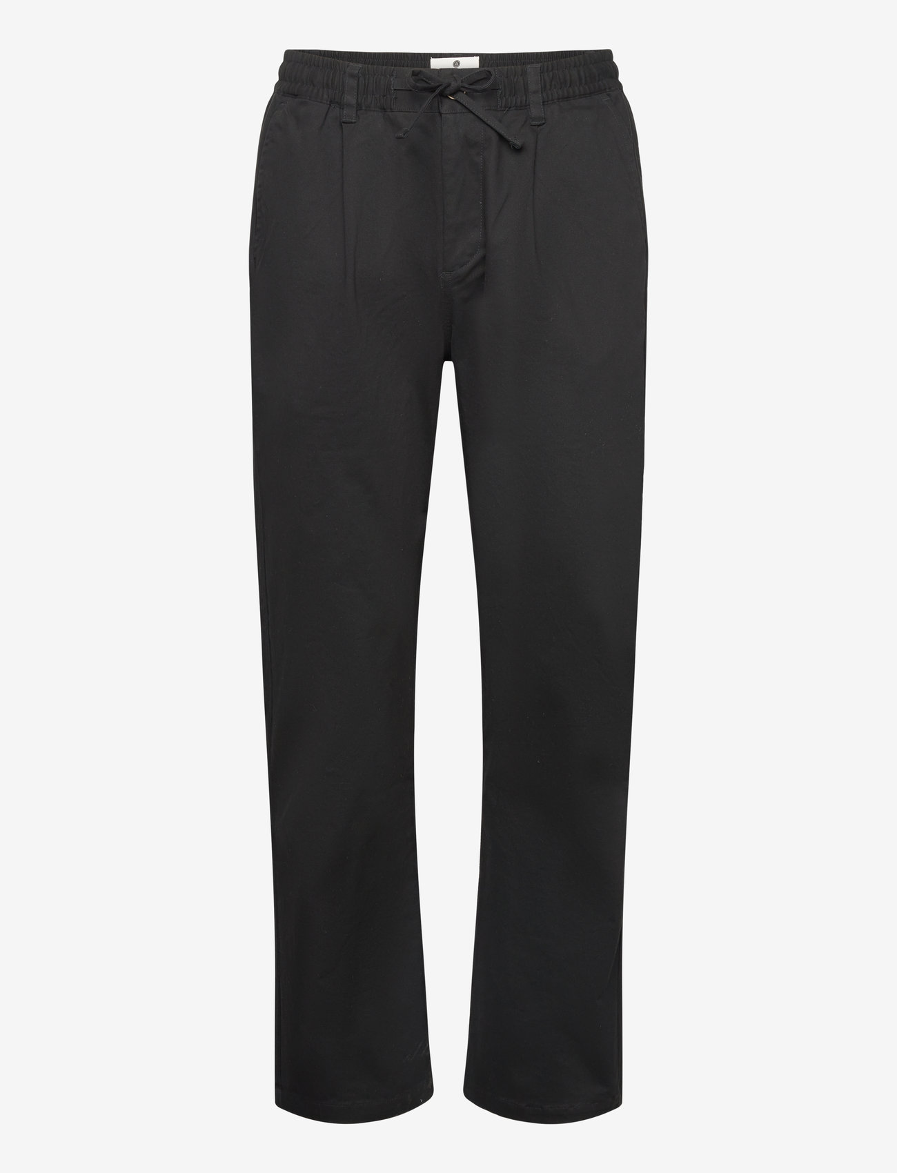 Anerkjendt - AKJAN COTTON PLEAT ELA PANTS - casual trousers - caviar - 0