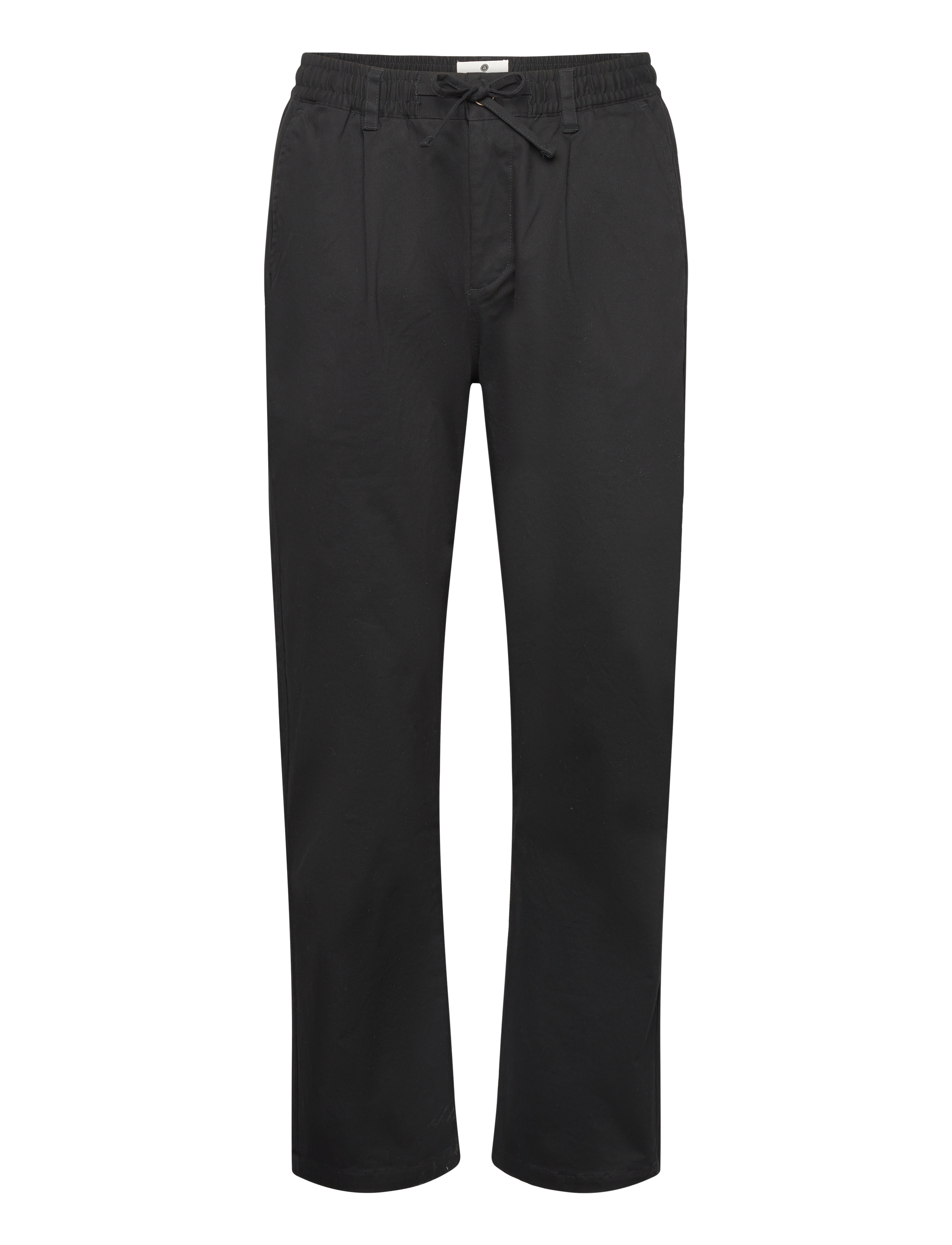 Anerkjendt AKJAN COTTON PLEAT ELA PANTS - Riided - CAVIAR / black
