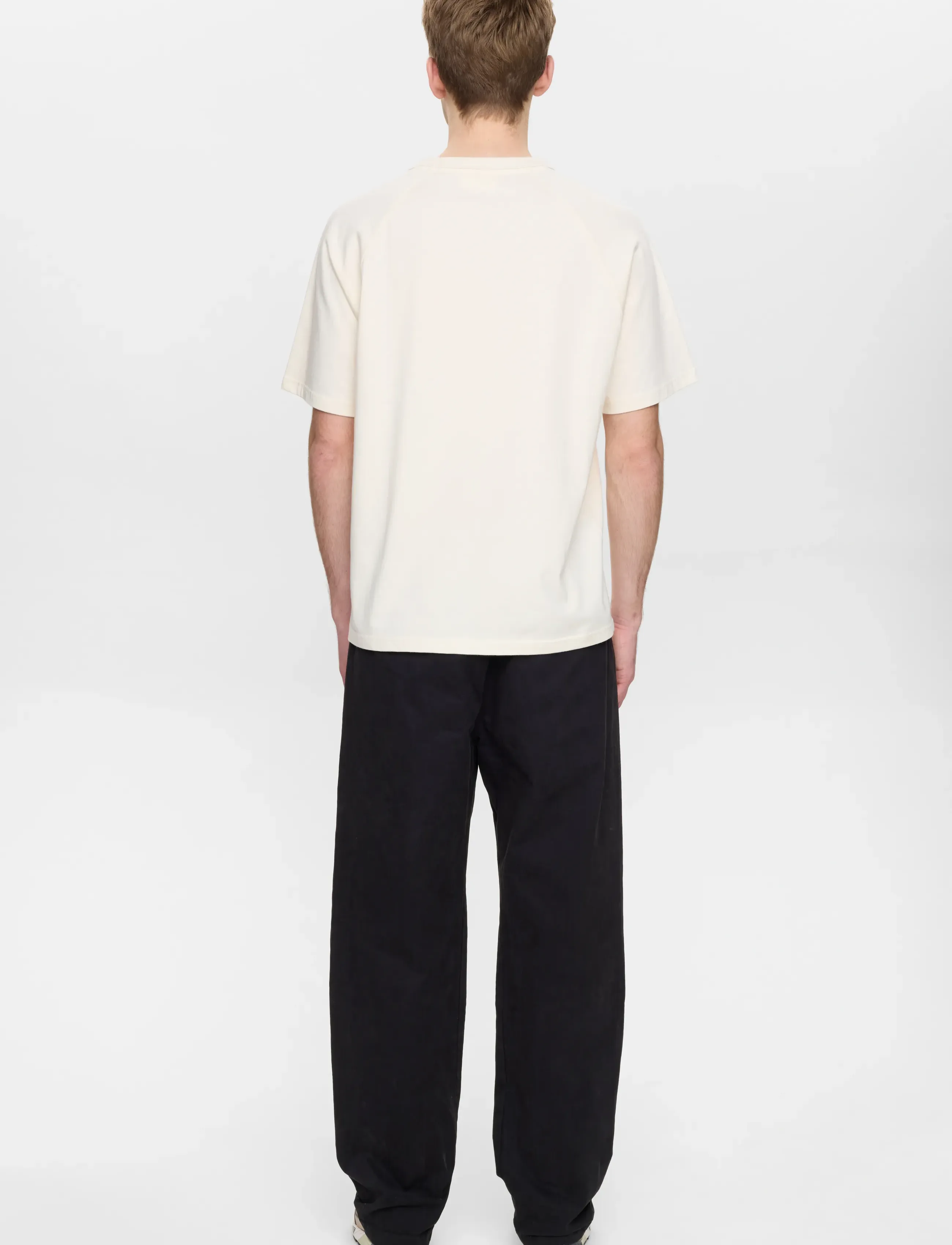 Anerkjendt - AKJAN COTTON PLEAT ELA PANTS - casual byxor - caviar - 5