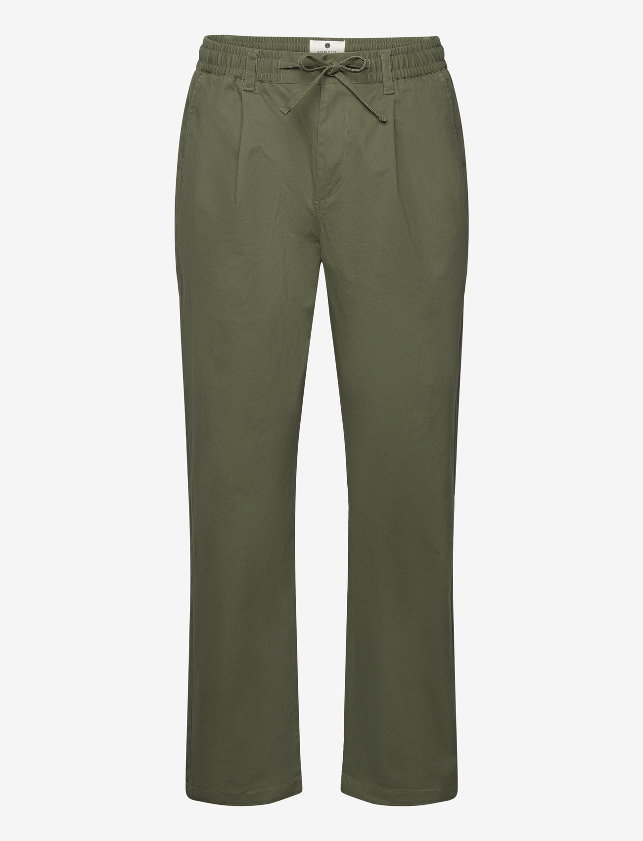 Anerkjendt - AKJAN COTTON PLEAT ELA PANTS - casual - olivine - 0