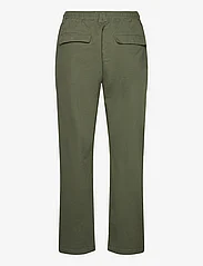 Anerkjendt - AKJAN COTTON PLEAT ELA PANTS - kasdienio stiliaus kelnės - olivine - 1